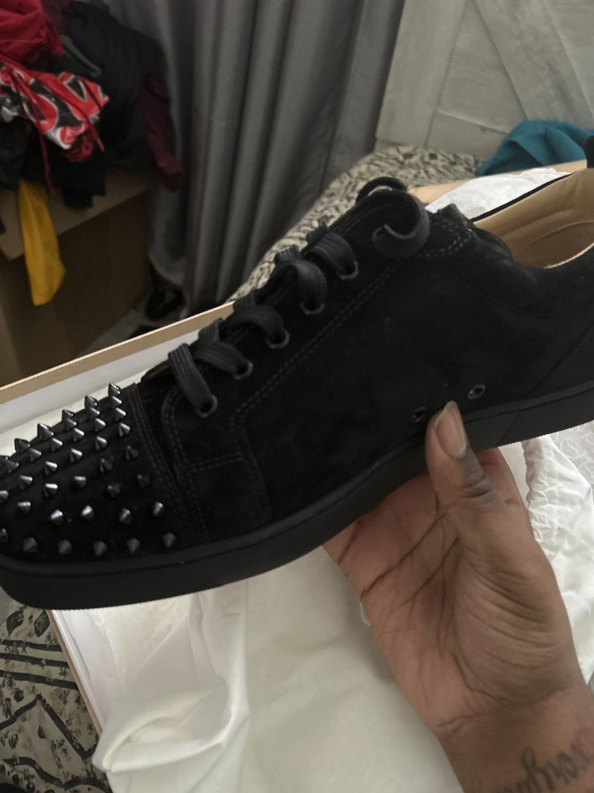 Christian Louboutin Christian loubiton red bottoms Size US 14 / EU 47 - 1 Thumbnail