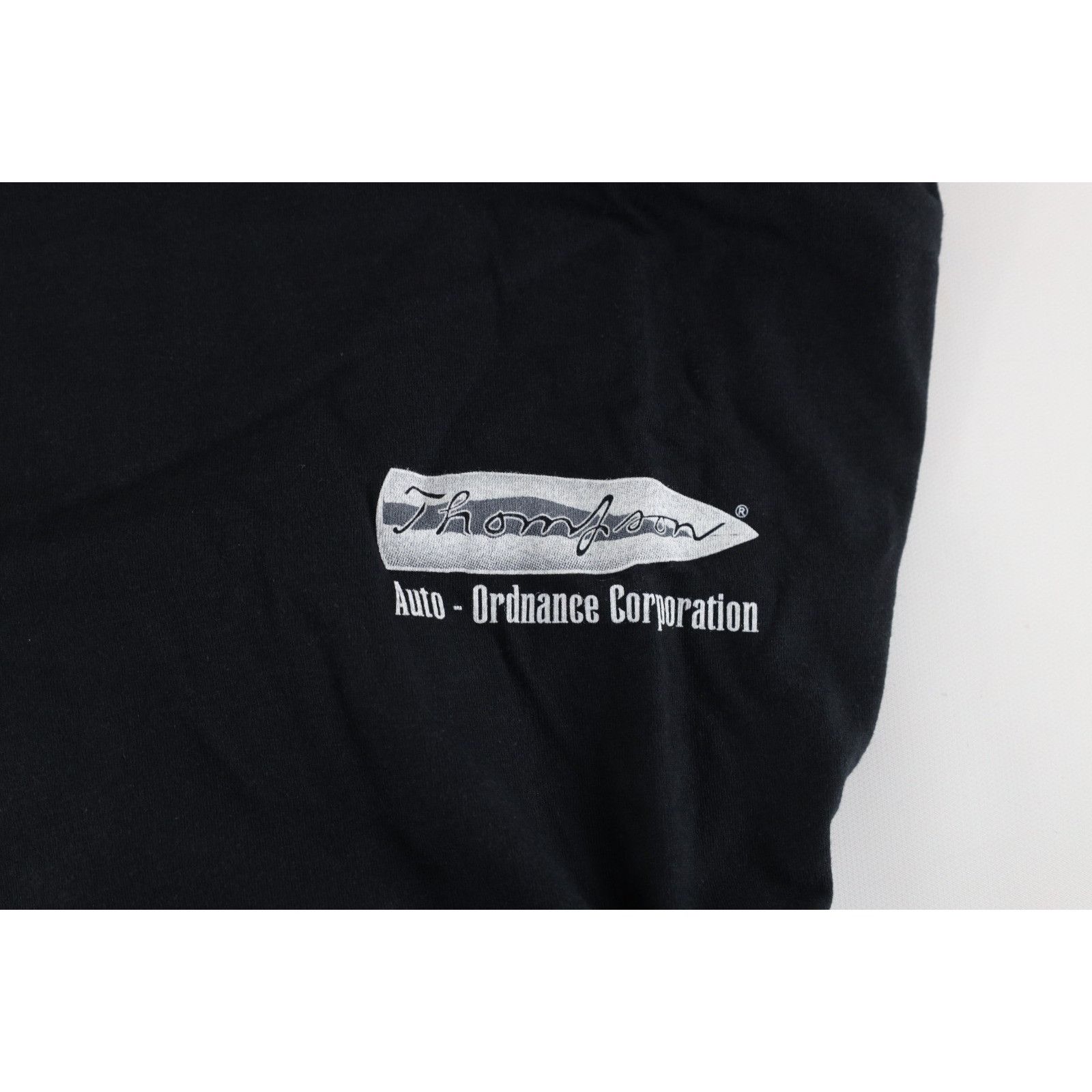 Vintage Deadstock Vintage Auto Ordnance Thompson Tommy Gun T-Shirt Size US XL / EU 56 / 4 - 3 Thumbnail