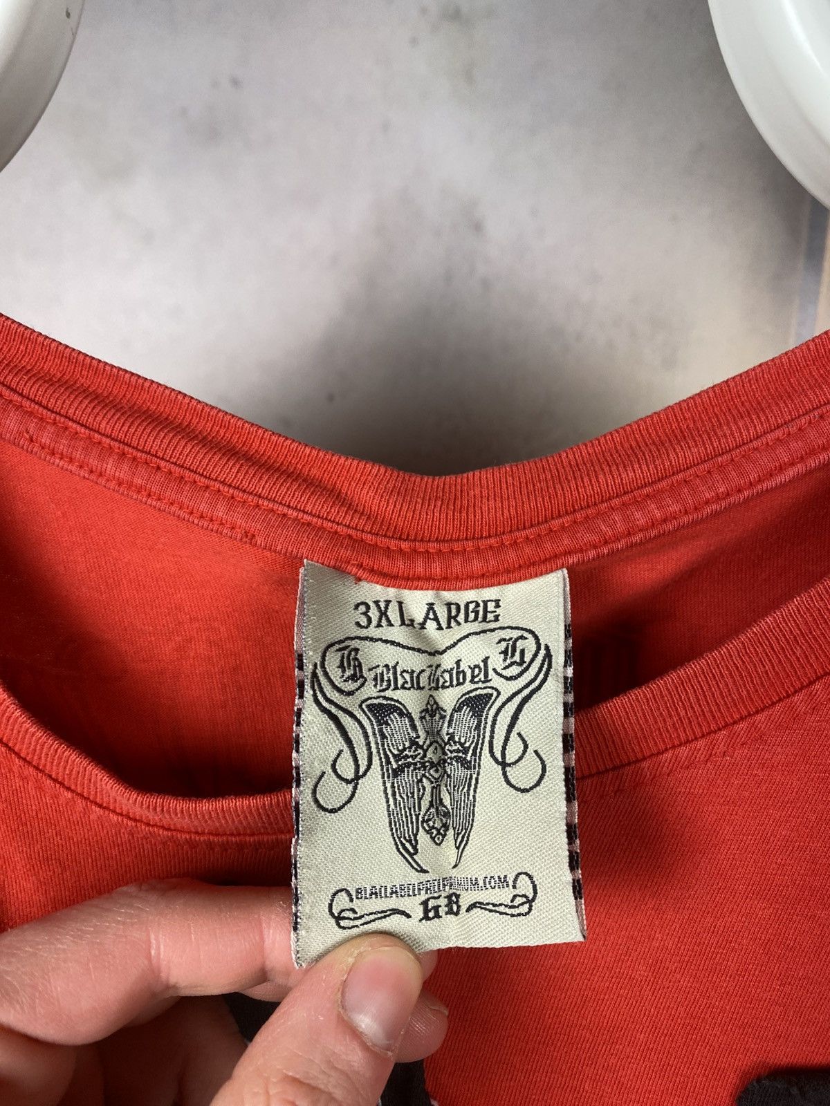 Vintage 🫀Vintage T-Shirt Blac Label Patchwork Rock Band Y2K VTG Tee🫀 Size US XXL / EU 58 / 5 - 15 Thumbnail