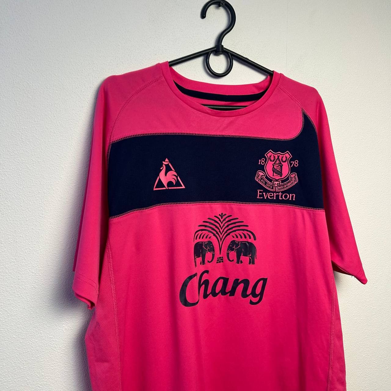 Le Coq Sportif Vintage Le Coq Sportif FC Everton 2000s soccer jersey Size US L / EU 52-54 / 3 - 2 Thumbnail