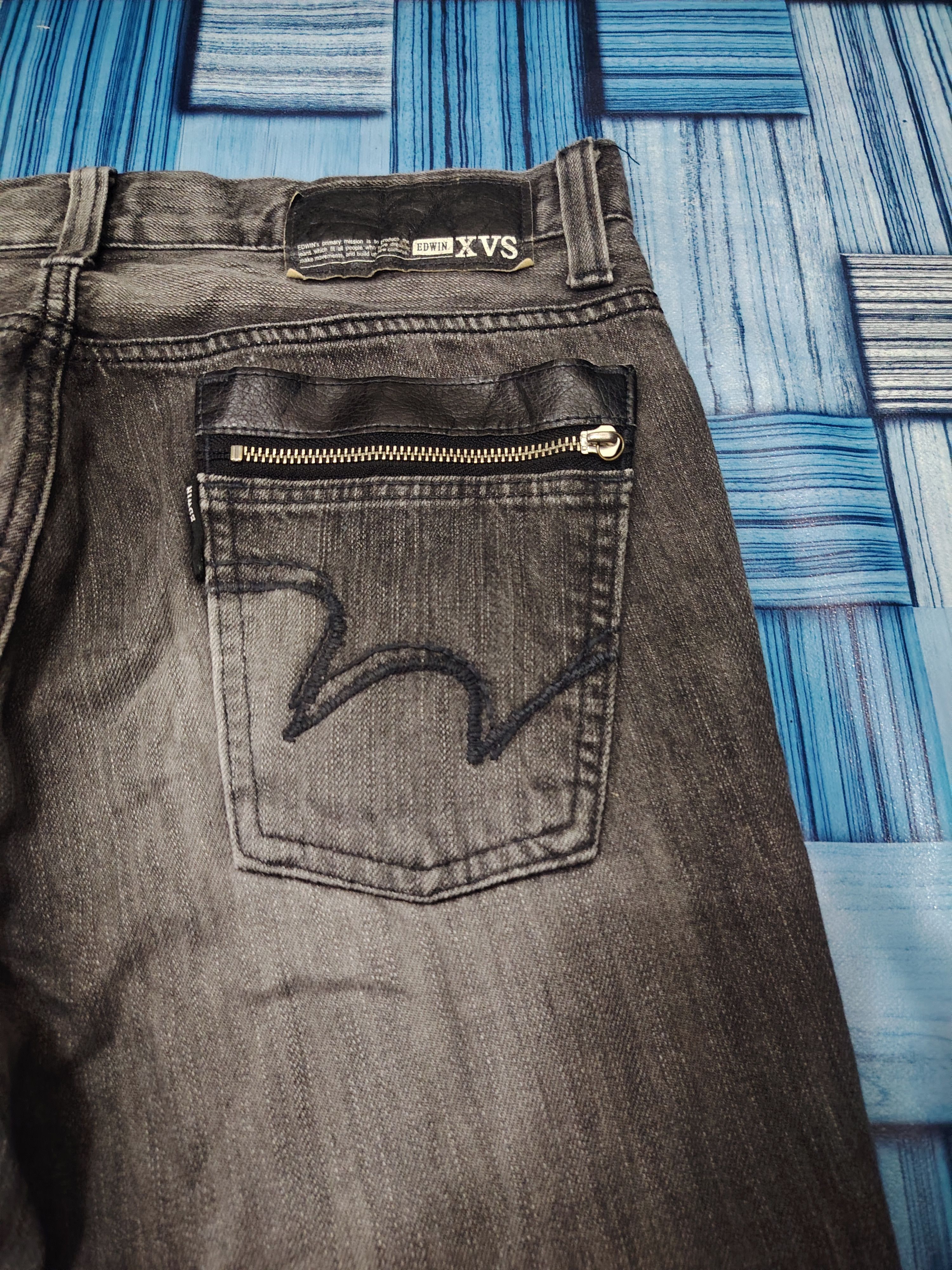 Who Decides War Japanese Edwin Flare Jeans Distressed Jeans Size US 32 / EU 48 - 18 Thumbnail