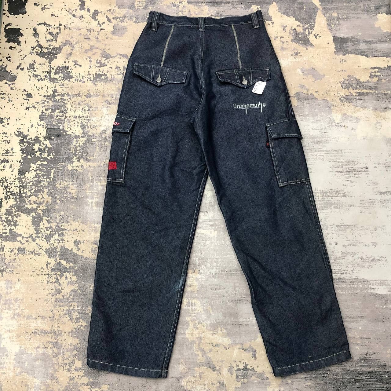 DrunknMunky P52 DRUNKN MUNKY SKATEBOARD CARGO JEANS Size US 30 / EU 46 - 2 Thumbnail
