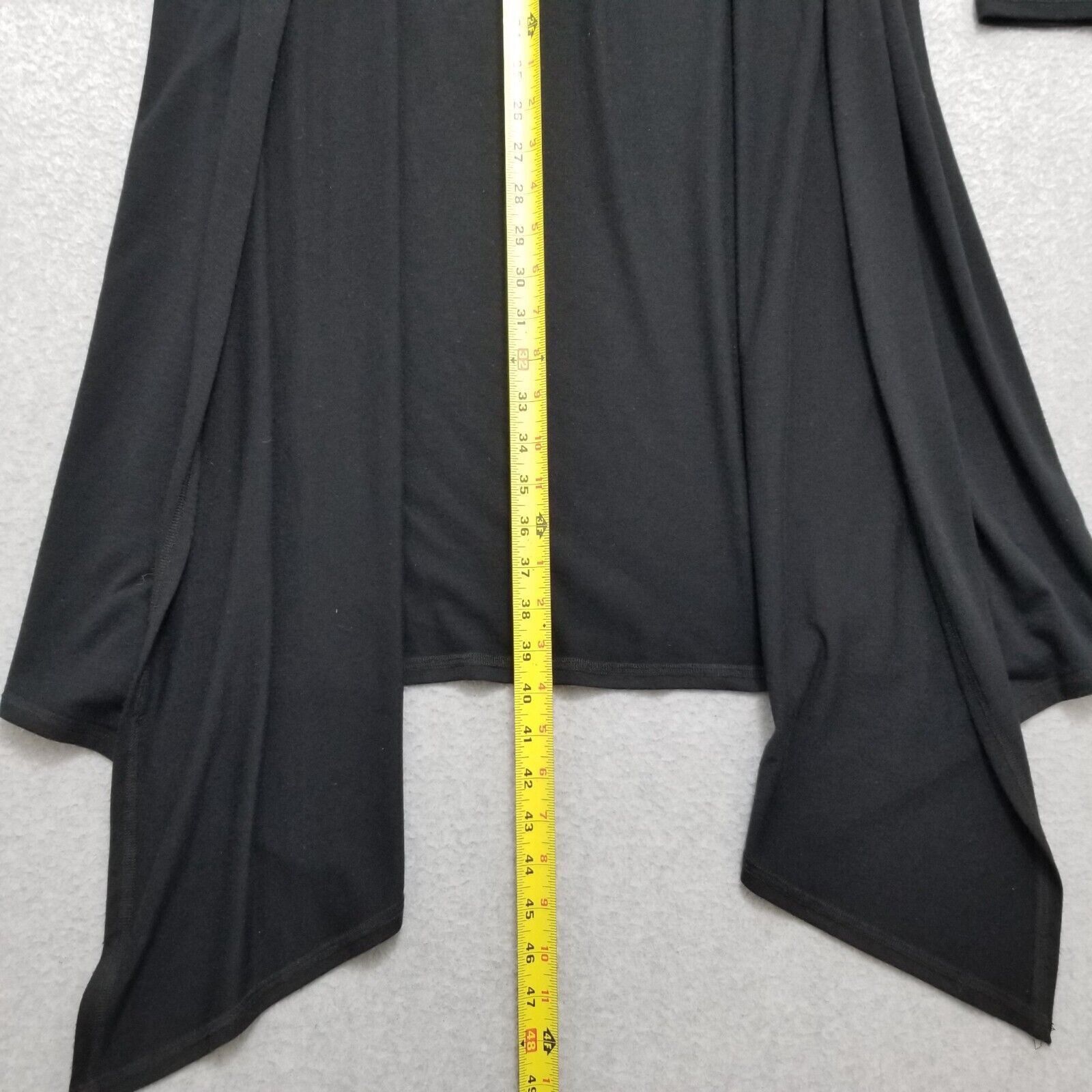 Casadei Casadei Cardigan Womens Large Black Long Size L / US 10 / IT 46 - 6 Thumbnail