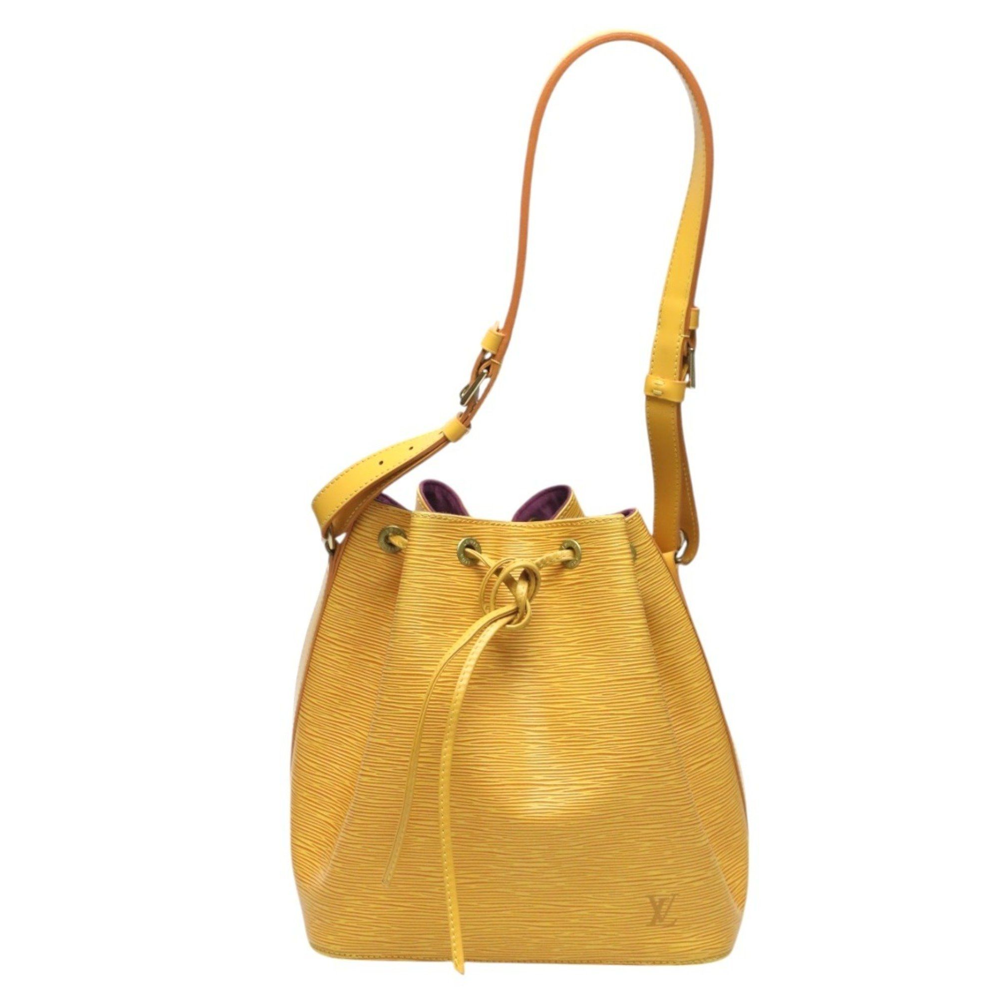 Louis Vuitton Louis Vuitton Shoulder Bag Epi Petit Noe Leather M44109 Tassili Yellow LV Size ONE SIZE - 1 Thumbnail