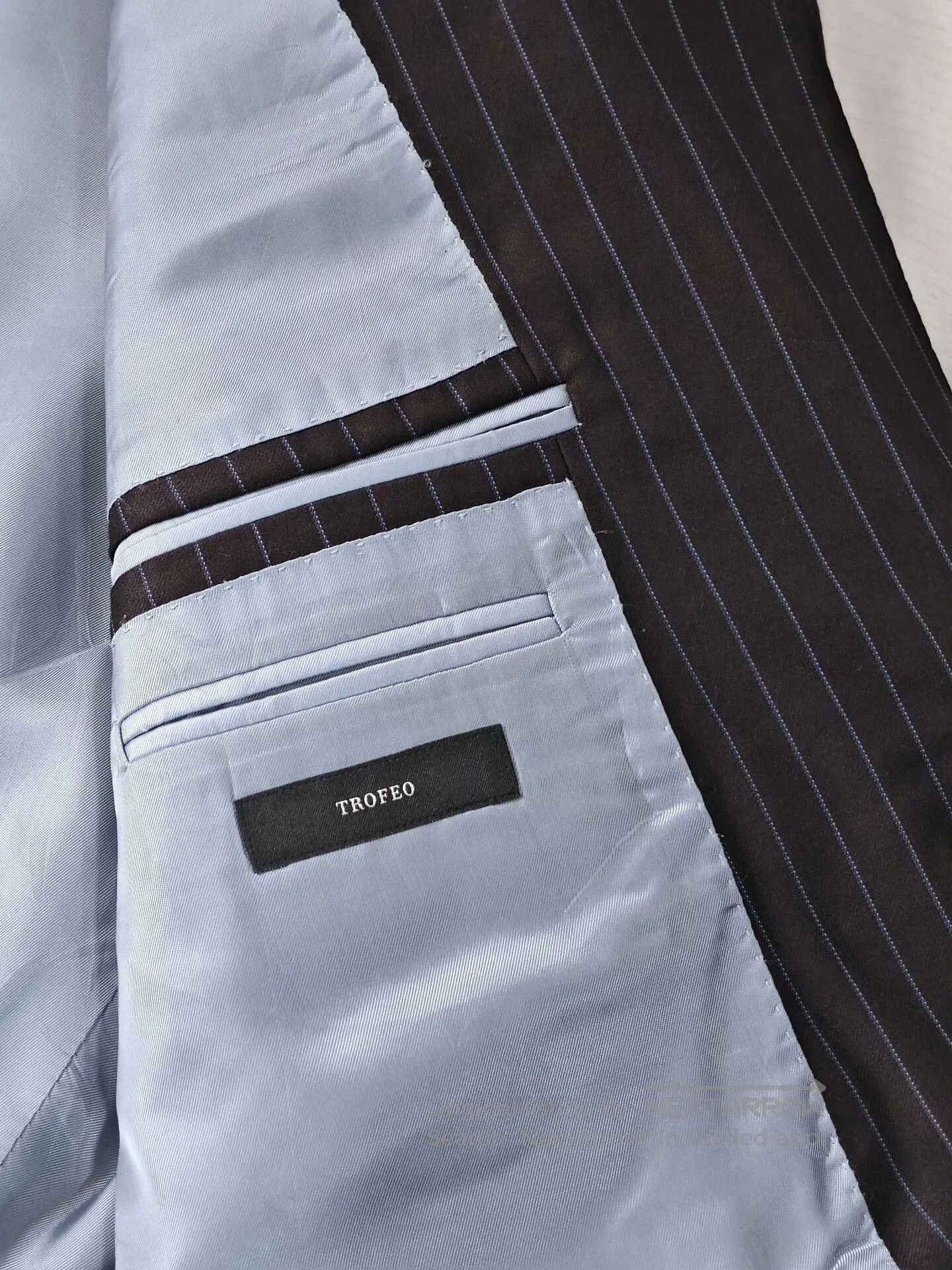 Ermenegildo Zegna Custom Zegna Trofeo Wool Suit. Size US M / EU 48-50 / 2 - 8 Thumbnail