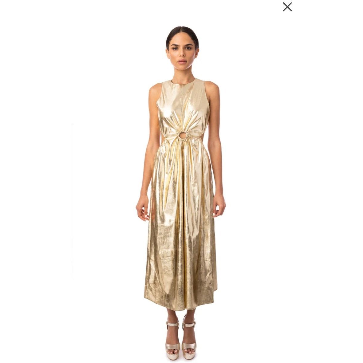 Free People New Jules Kae Lennie Midi Dress $275 SMALL Special Occasion Size S / US 4 / IT 40 - 6 Thumbnail