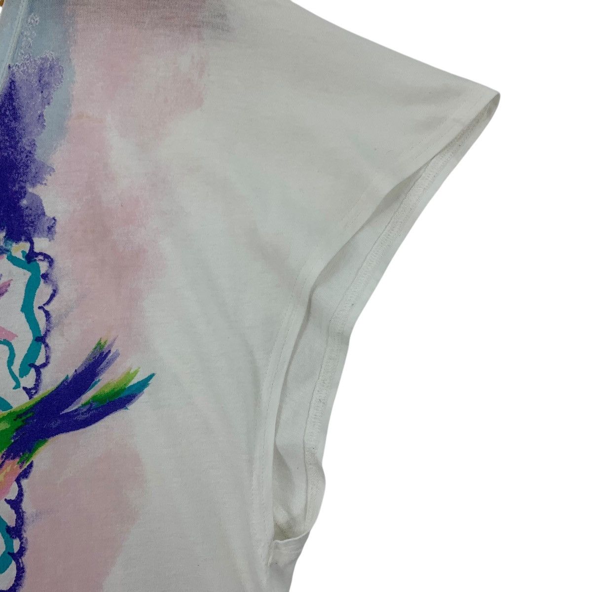 Issey Miyake × Japanese Brand TSUMORI CHISATO art Printed womens tee Size M / US 6-8 / IT 42-44 - 7 Thumbnail