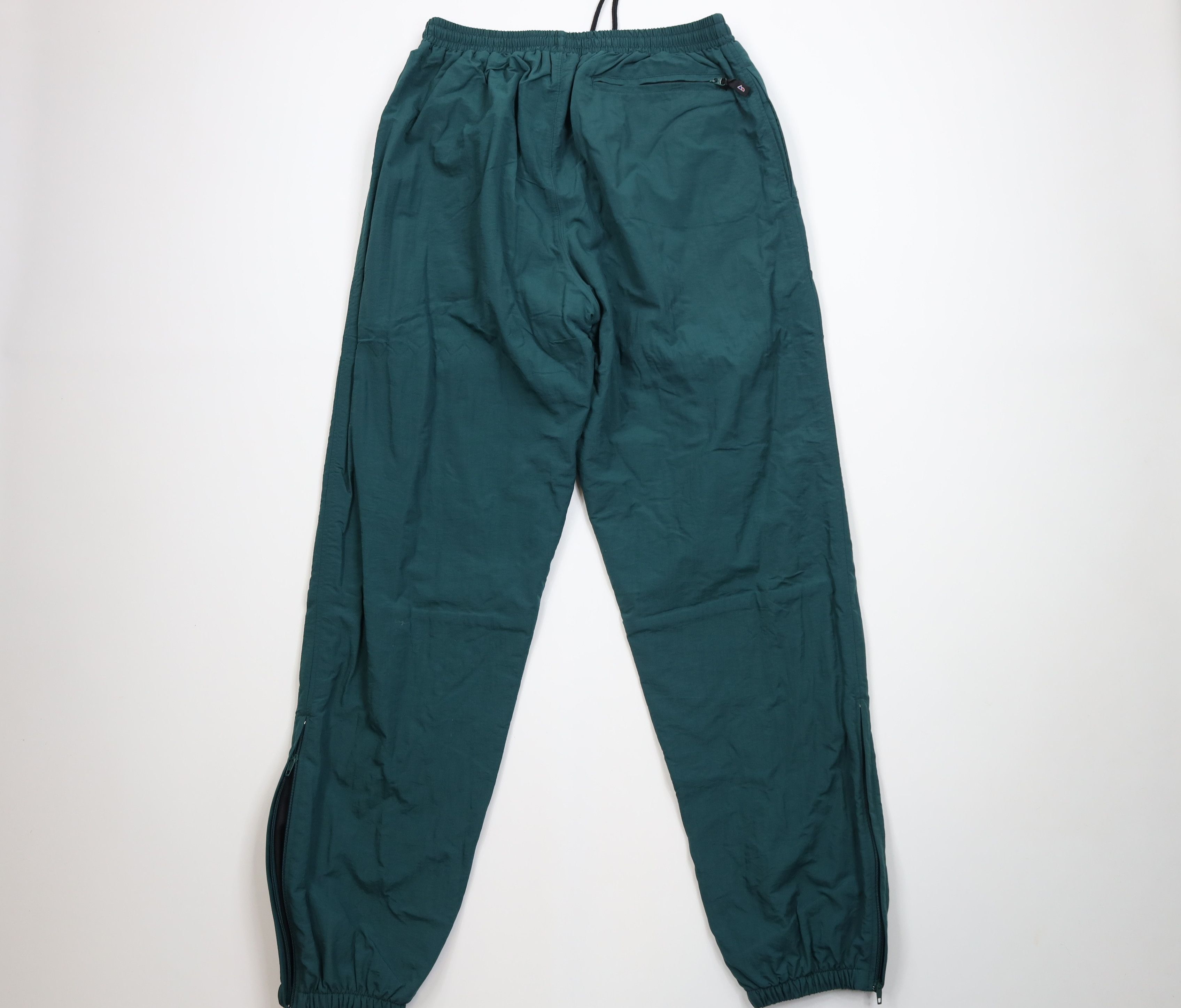 Vintage Vintage 90s Streetwear Lined Windbreaker Joggers Pants Green Size US 38 / EU 54 - 10 Thumbnail
