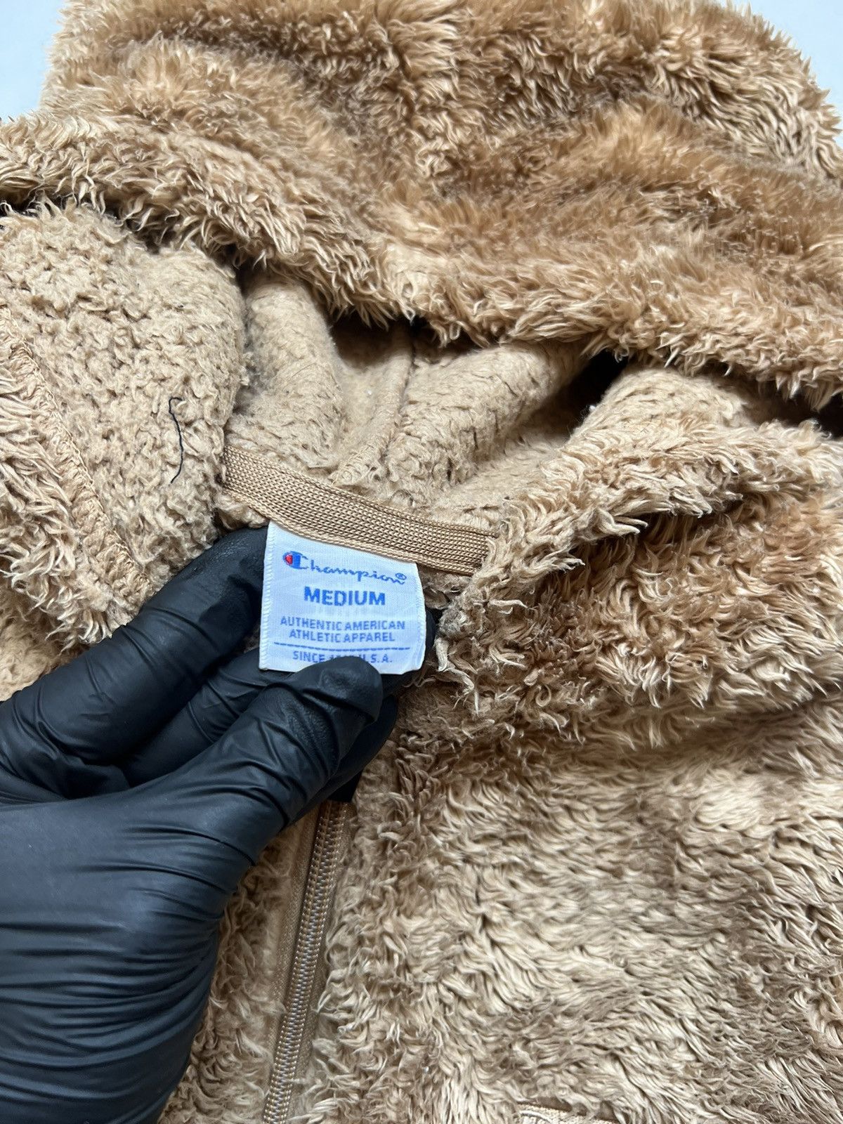 Champion Champion Fuzzy Sherpa Fur Pullover Size M / US 6-8 / IT 42-44 - 5 Thumbnail
