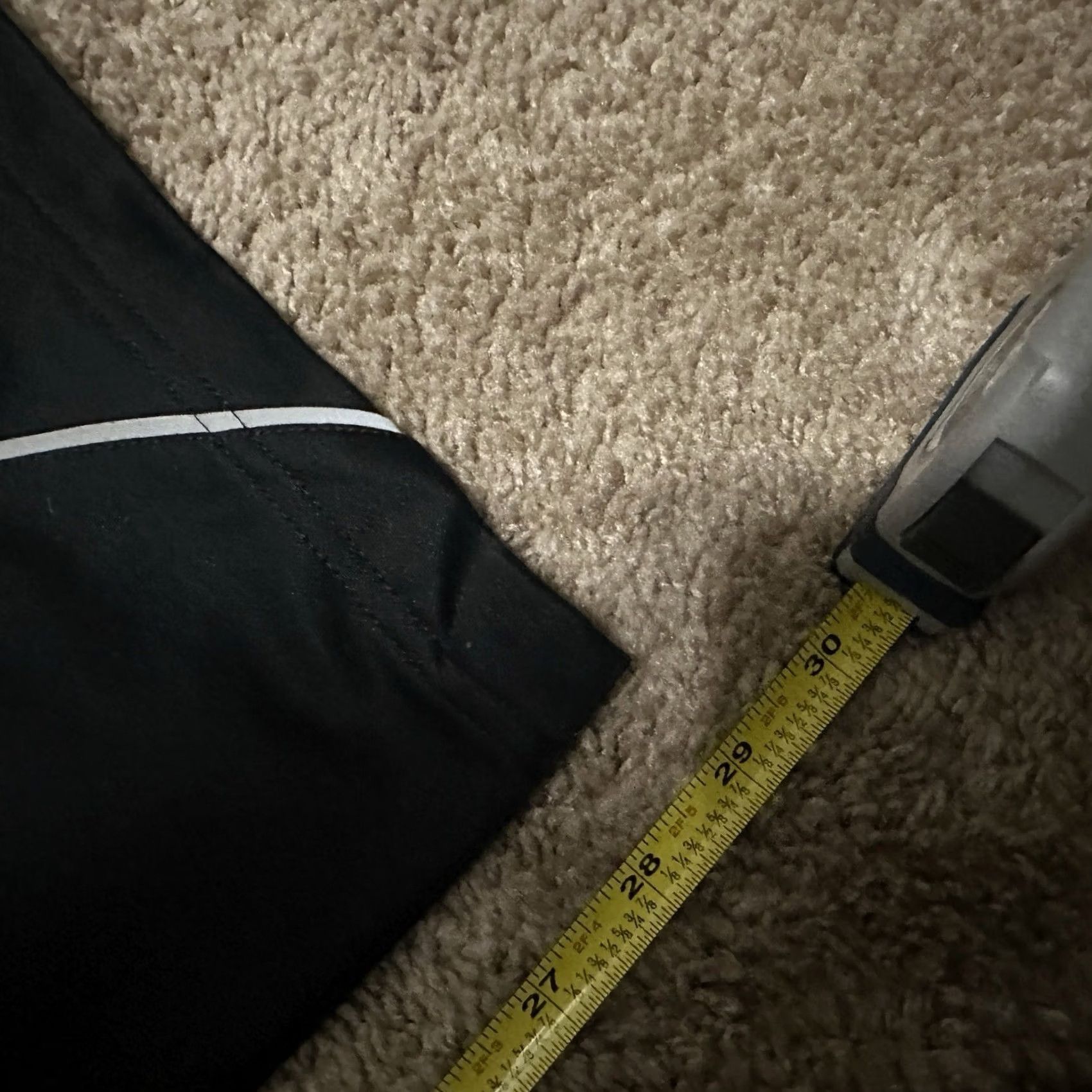 Adidas Adidas Climawarm Track Pants Men's Medium Straight Leg Black Y2K Tre-Foil Size US 31 - 6 Thumbnail