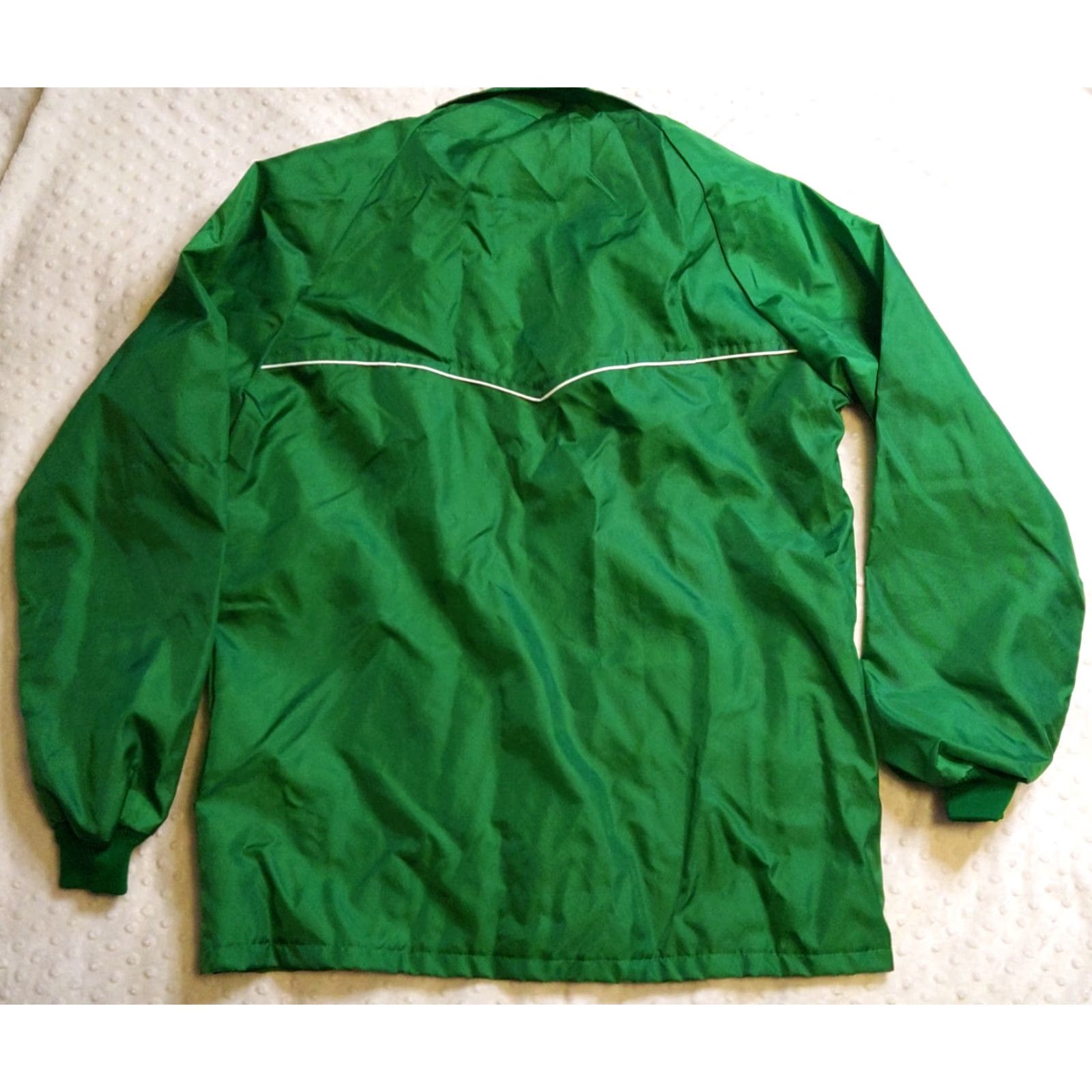 Vintage VINTAGE Swingster Jacket Windbreaker Green Tan Zip USA Regular Mens L Jacket Size US L / EU 52-54 / 3 - 6 Thumbnail