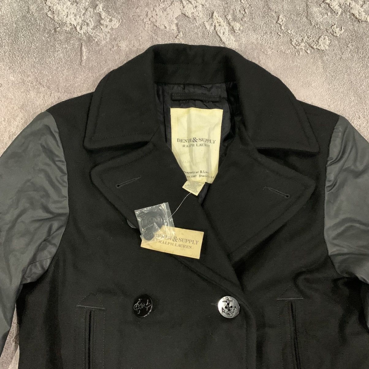 Polo Ralph Lauren Denim & Supply Ralph Lauren Jacket M Coat Wool Nylon Black Size US M / EU 48-50 / 2 - 8 Thumbnail