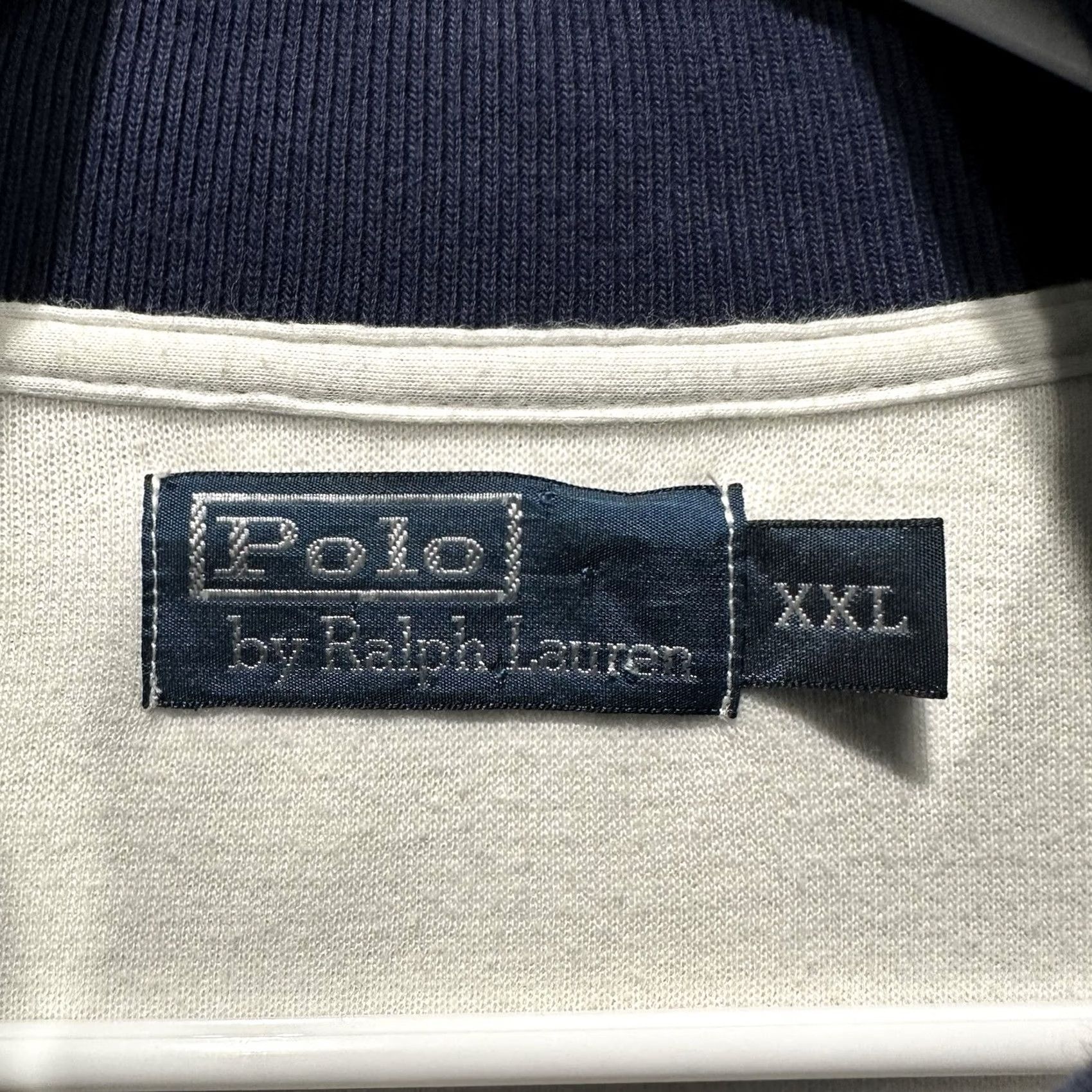Polo Ralph Lauren VINTAGE Polo Ralph Lauren Jacket Men 2XL White Wimbledon Ballperson Full Zip Tennis Sweatshirt Size US XXL / EU 58 / 5 - 6 Thumbnail