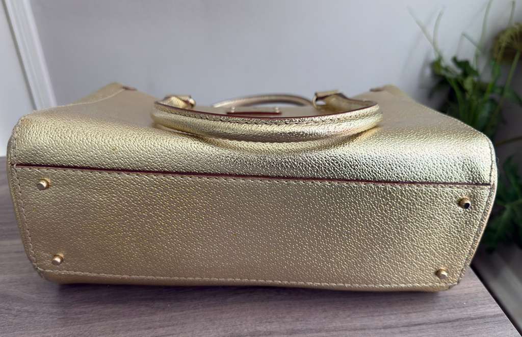 Kate Spade Kate Spade Wellesley Quinn Tote, Shimmery Boarskin Leather Size ONE SIZE - 7 Thumbnail