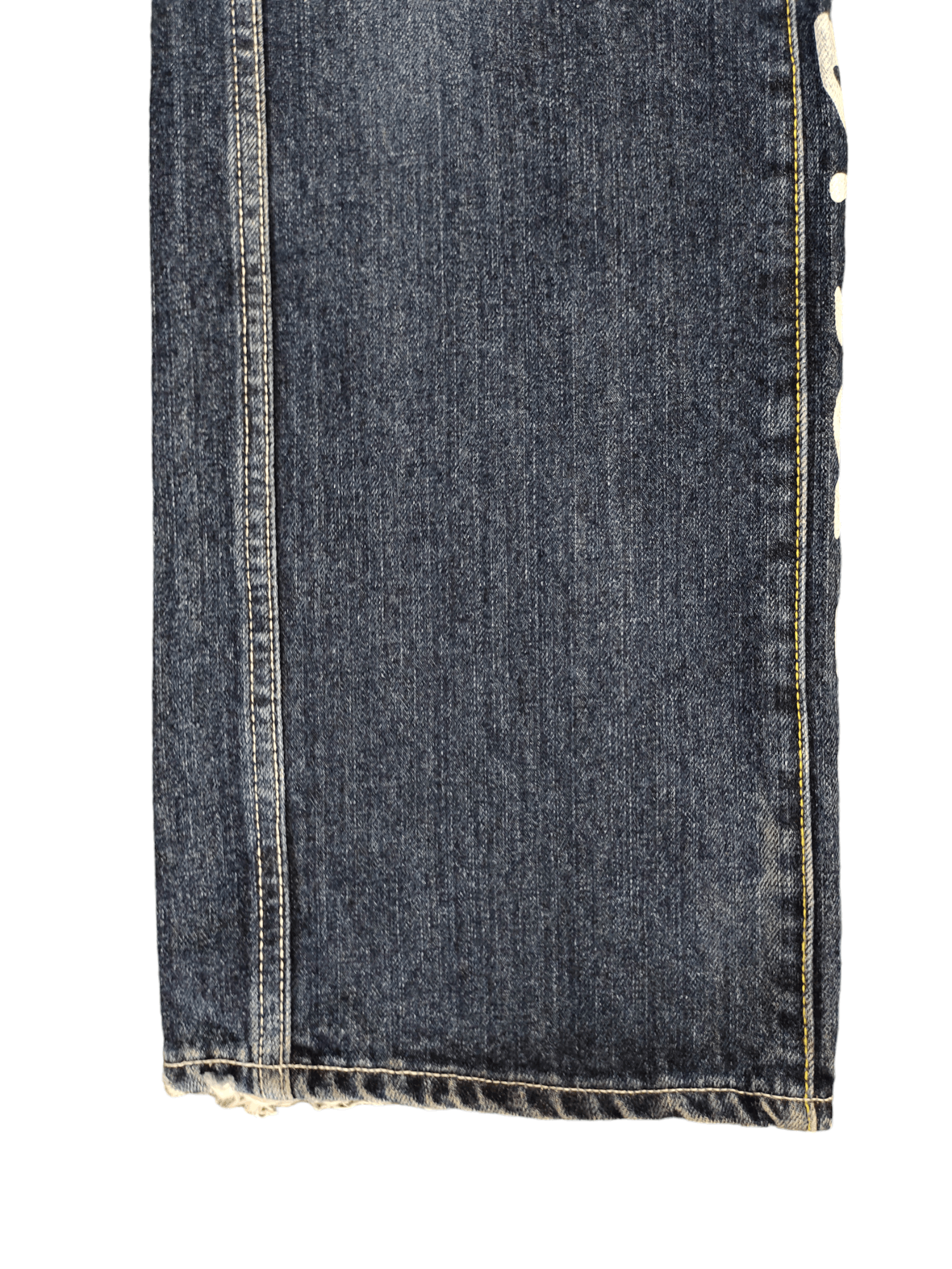 Comme des Garcons × Undercover Loose Jeans Cocolulu Spell Out Wide Leg Denim Y2k Jnco Size US 31 - 8 Thumbnail