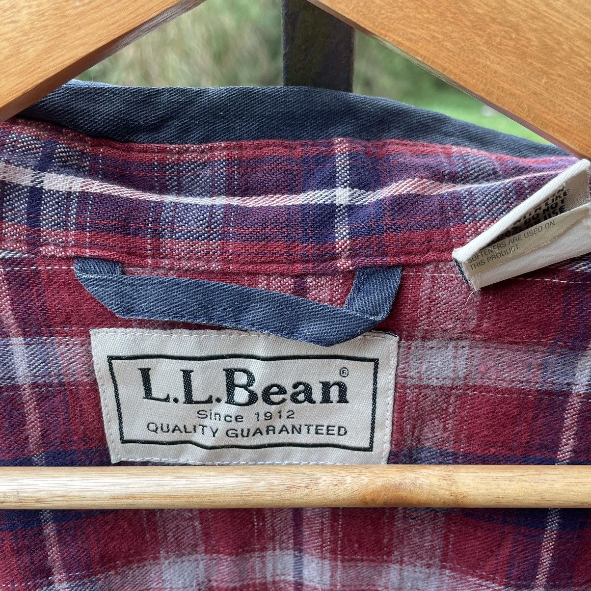 L.L. Bean × Vintage 🔥Vintage L.L.Bean Double Pocket Checkerd Inside Chore Jacket Size US L / EU 52-54 / 3 - 9 Thumbnail