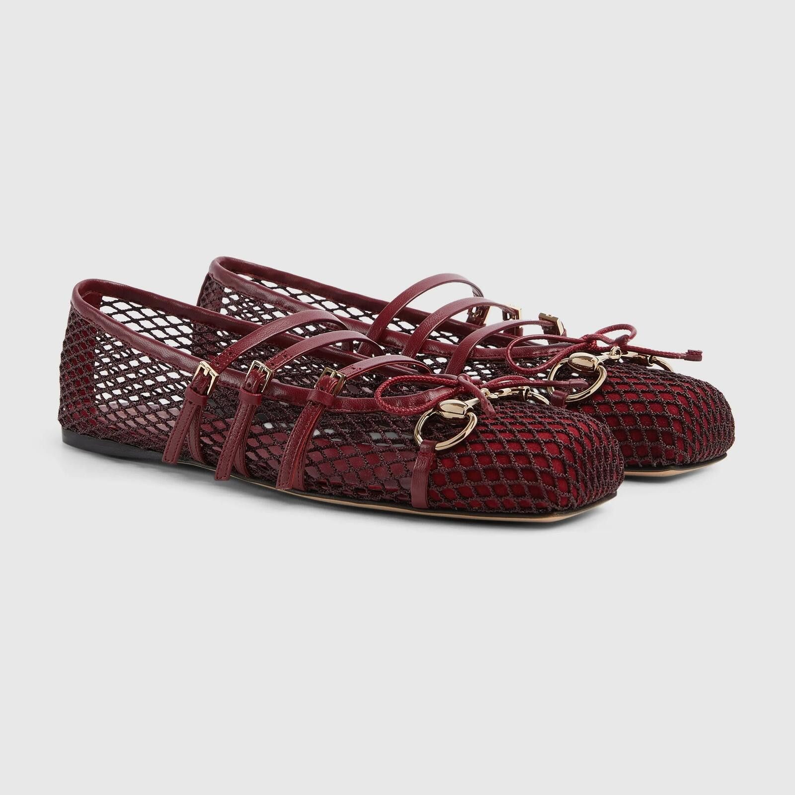 Gucci Gucci Horsebit Bow Ballet Flats Size ONE SIZE - 2 Thumbnail