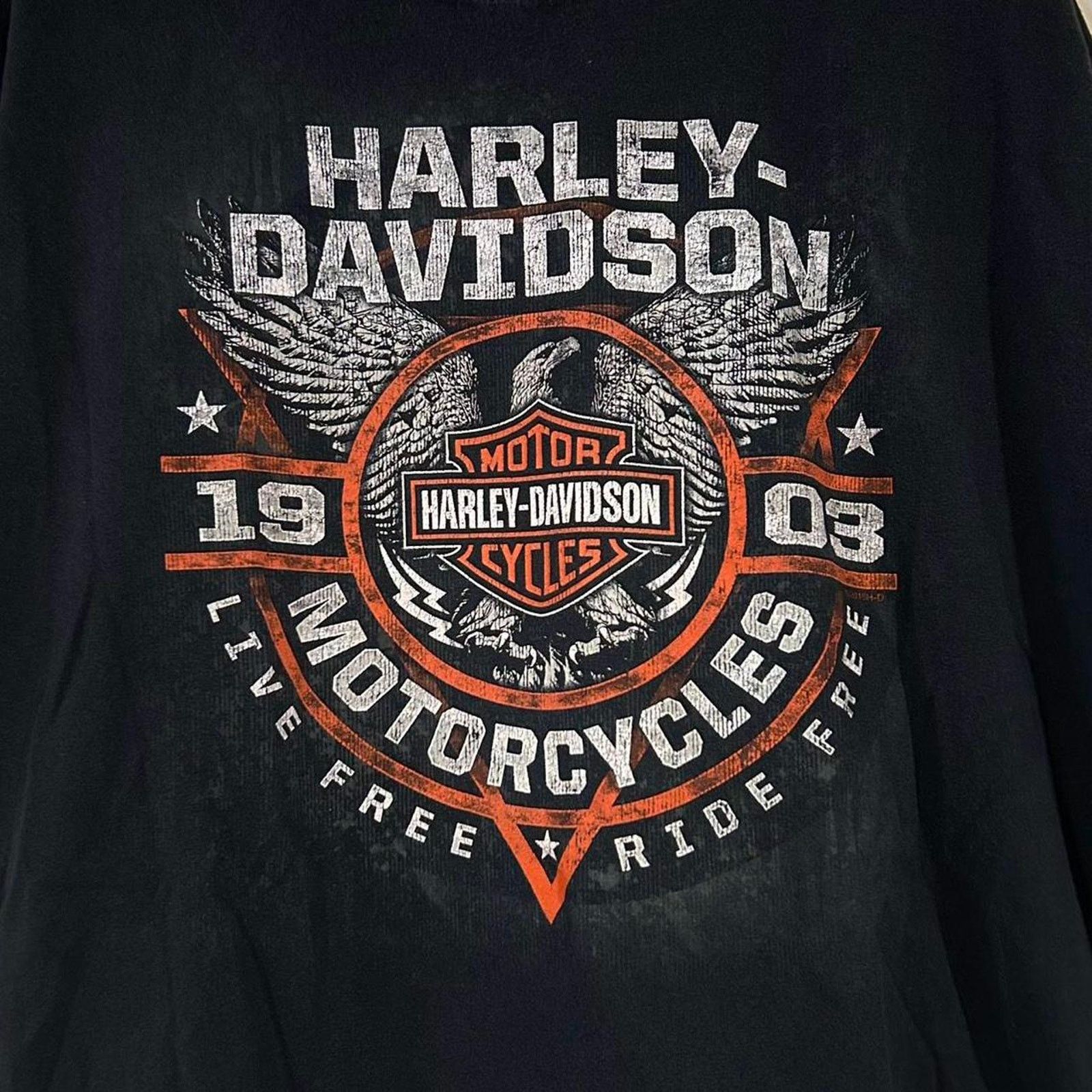 Harley Davidson Harley Davidson Laconia New Hampshire Tee Shirt Size US XXL / EU 58 / 5 - 3 Thumbnail