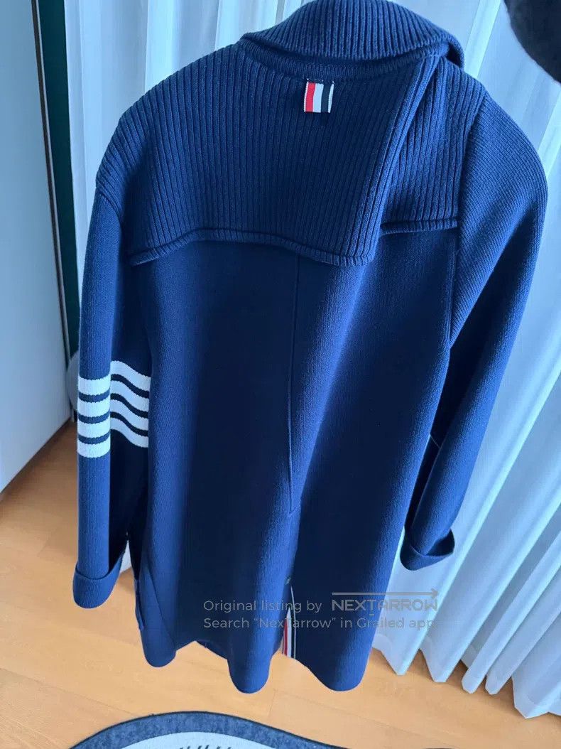 Thom Browne Thom Browne Knit Wool Coat Size US L / EU 52-54 / 3 - 3 Thumbnail