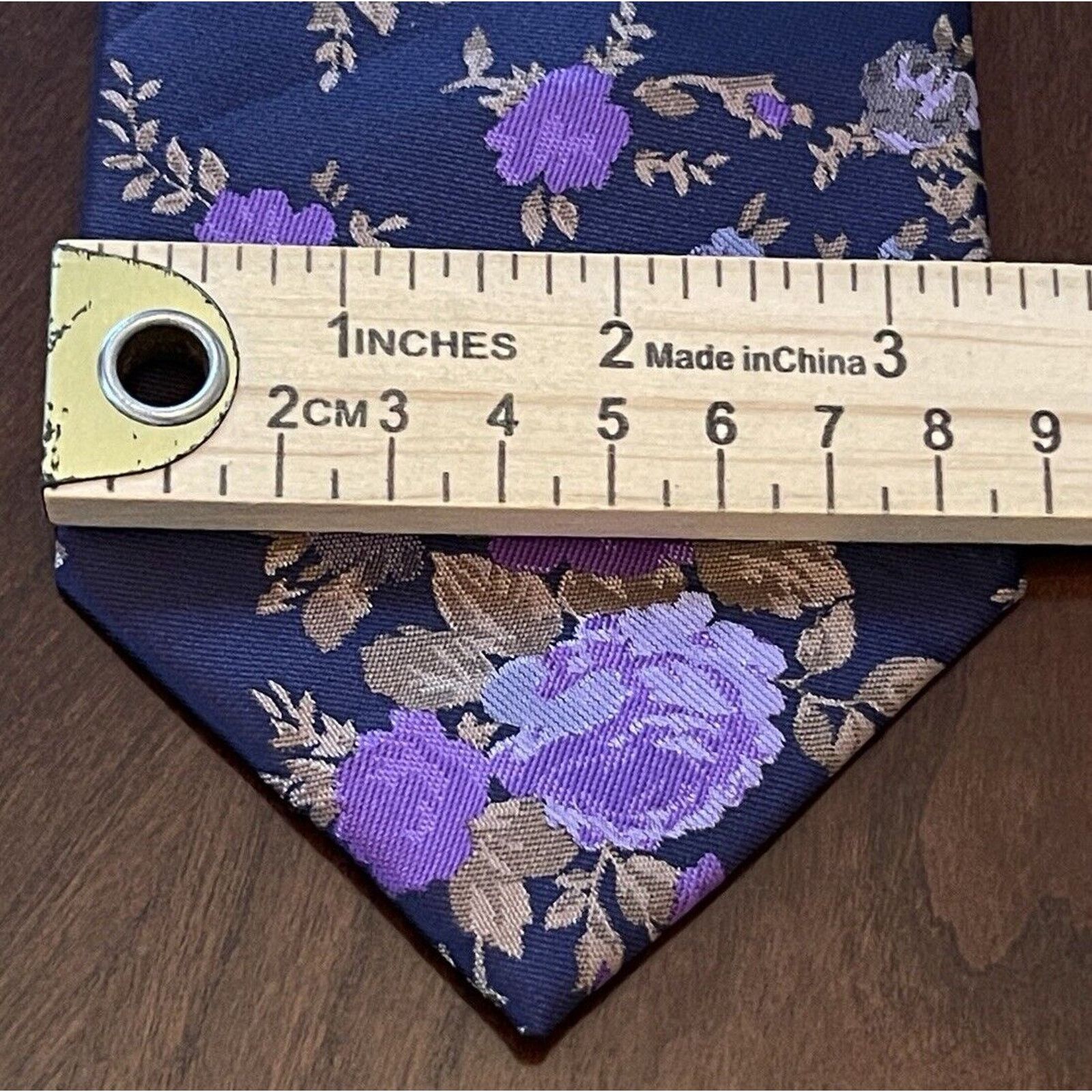 Other Vittorio Vico Purple Blue Hand Made 100% Polyester In China Size ONE SIZE - 4 Thumbnail
