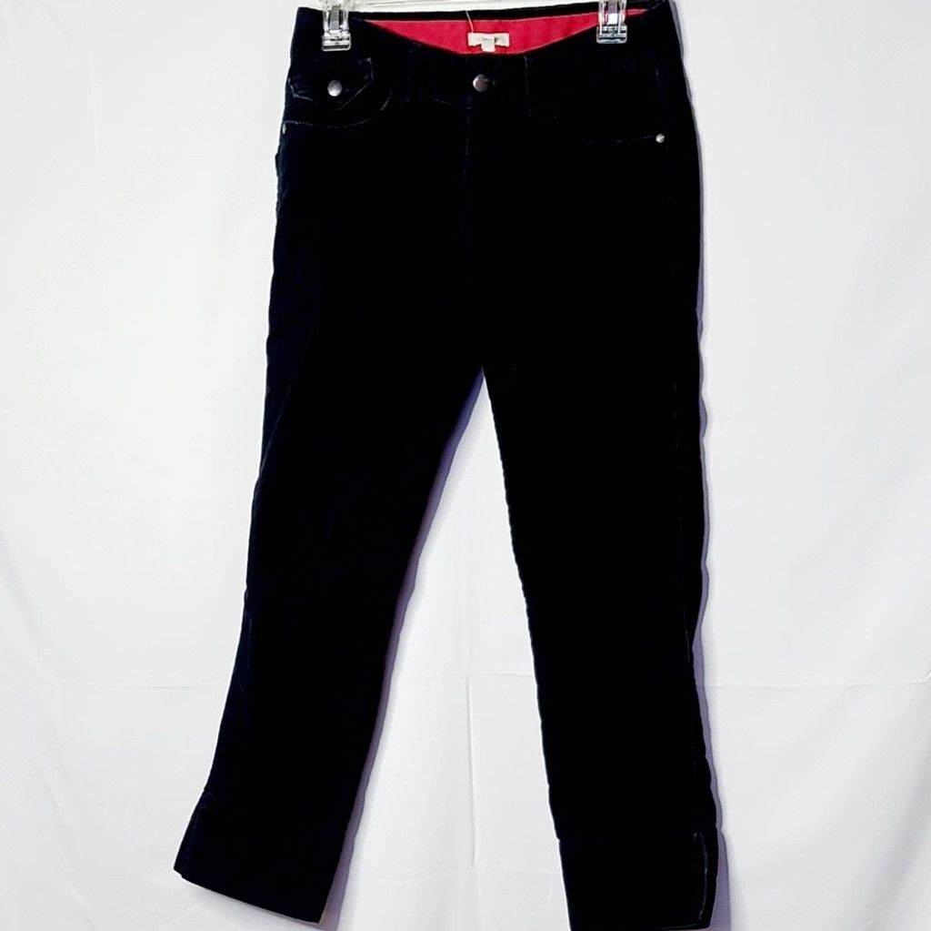 Anthropologie Anthropologie Idra courdoruy mid rise straight leg jeans 2 Size 25" / US 0 / IT 36 - 2 Thumbnail