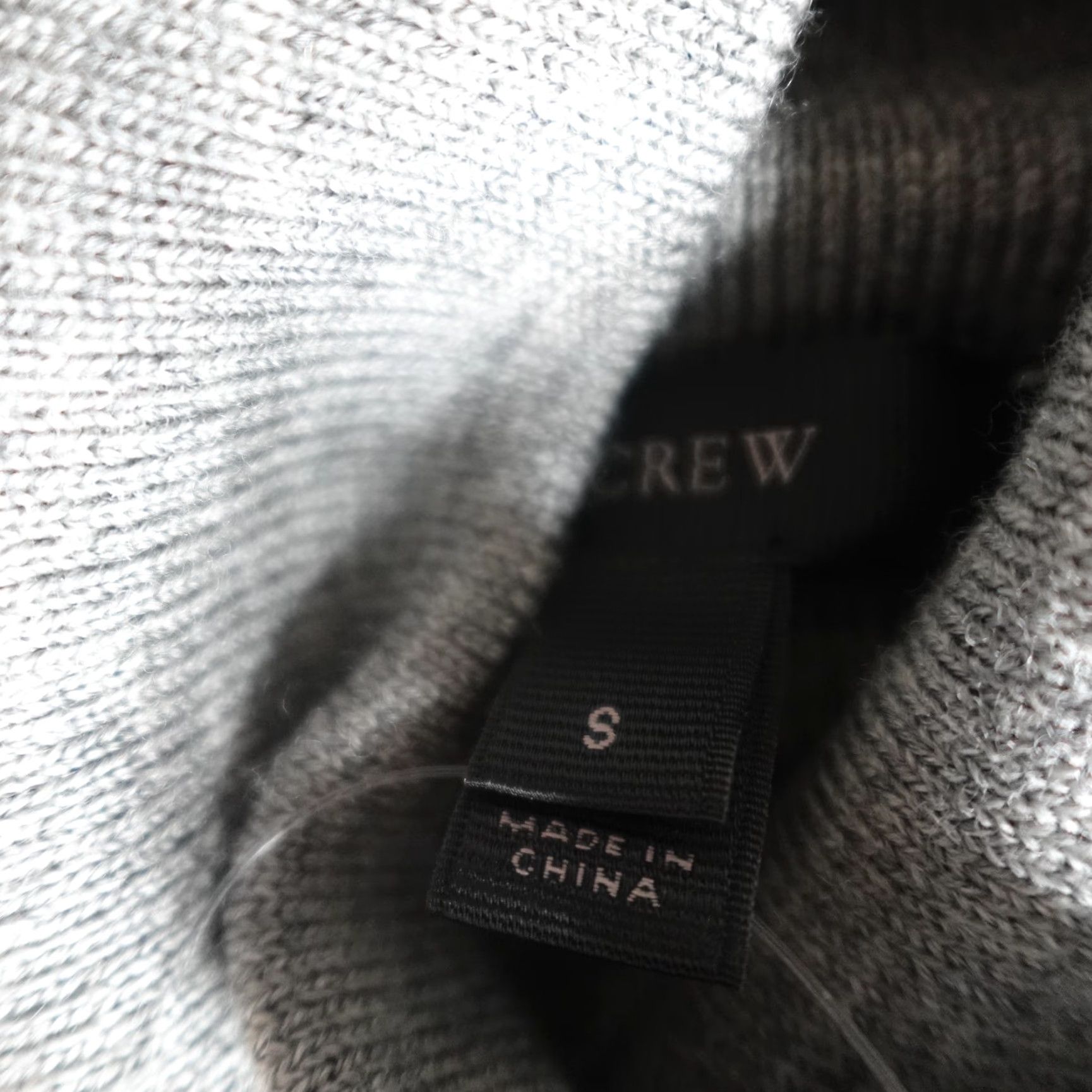 J.Crew J.Crew Sweater Women's Small Gray Turtleneck Merino Wool Pullover Long Sleeve Slits H1610 NEW READ Size S / US 4 / IT 40 - 3 Thumbnail