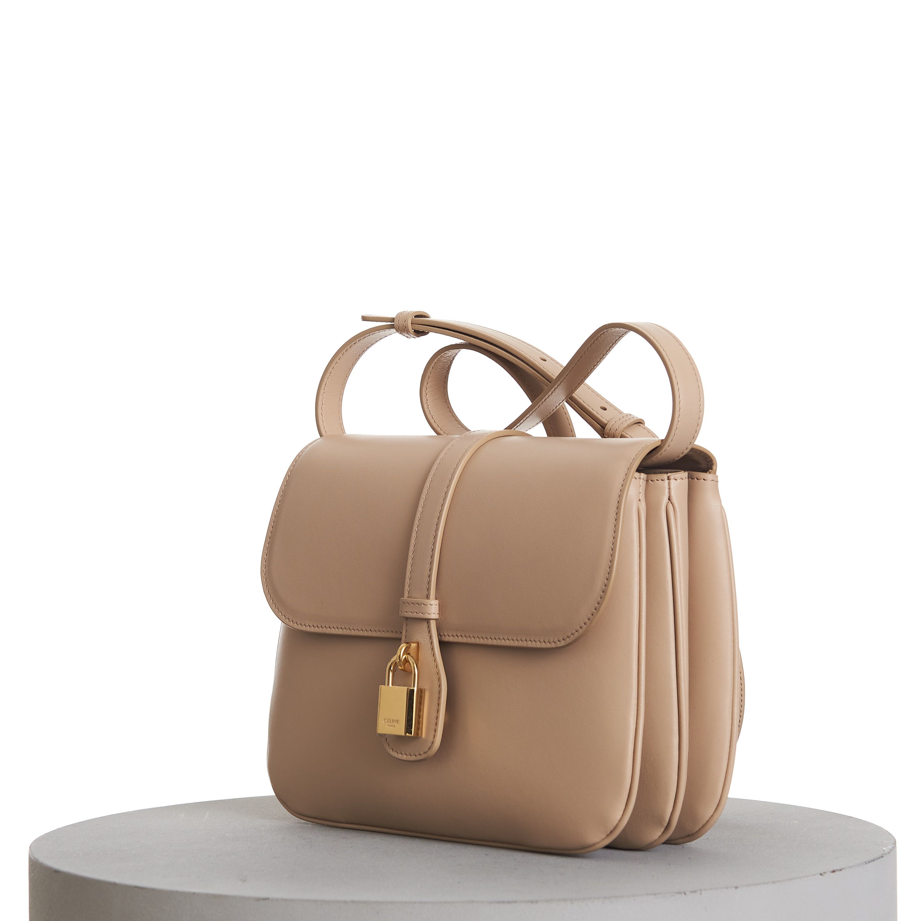Celine Medium Tabou Bag In Nude Smooth Calfskin Size ONE SIZE - 4 Thumbnail