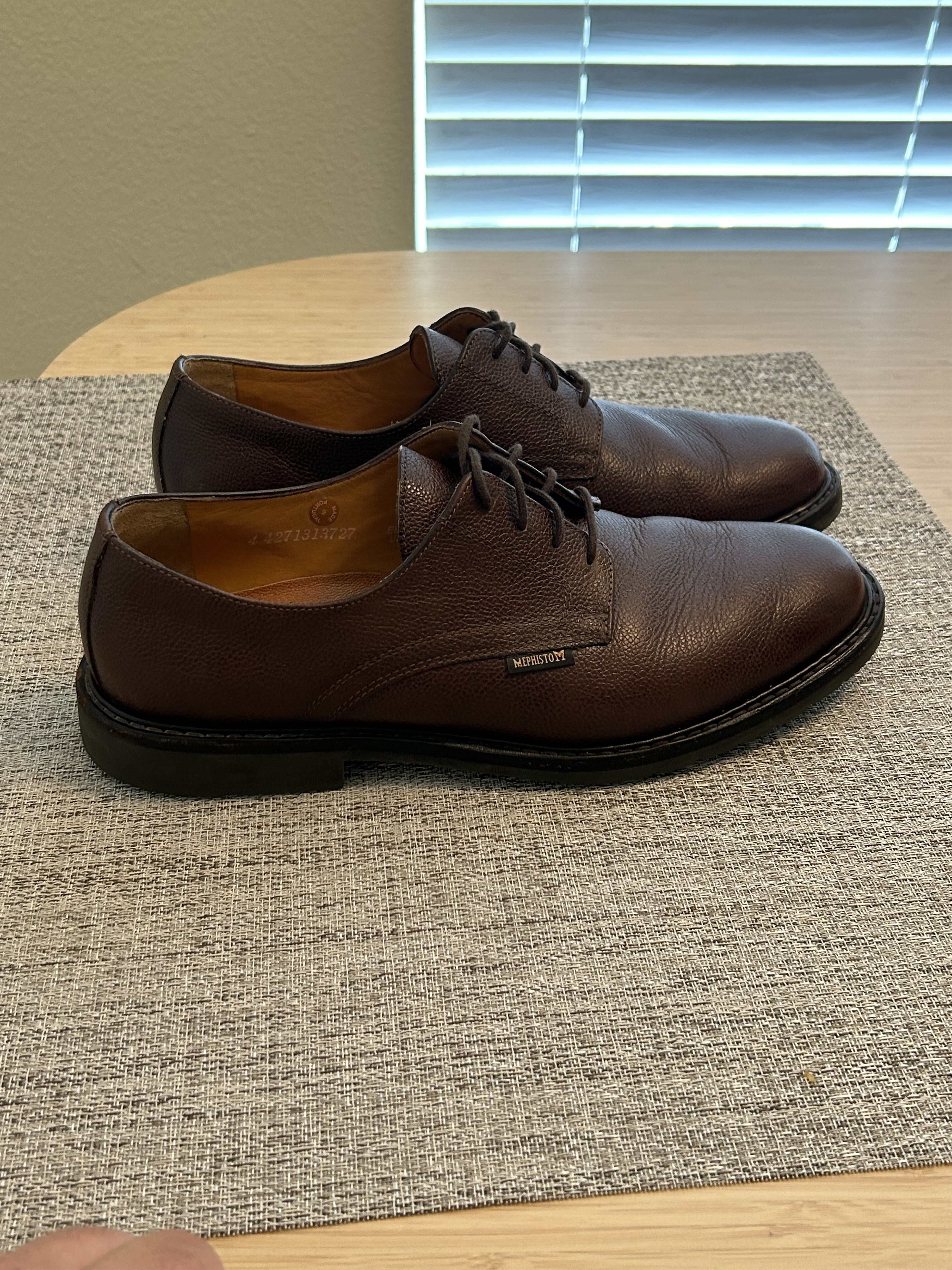 Mephisto Mephisto Marlon Leather Derby Sz 11 Size US 11 / EU 44 - 4 Thumbnail