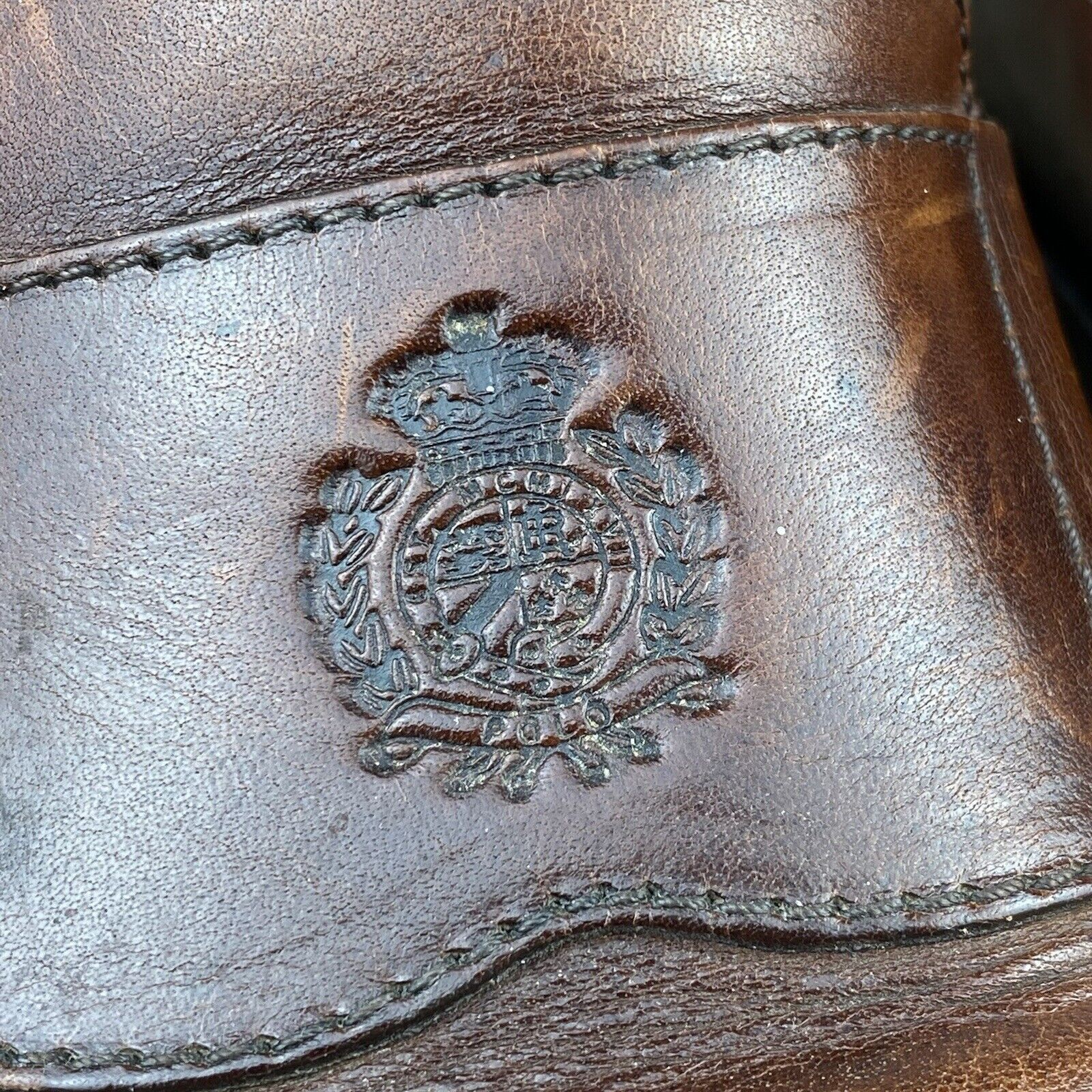 Polo Ralph Lauren Vintage Polo Ralph Lauren Stadium Crest Penny Loafers 11.5D Size US 11.5 / EU 44-45 - 14 Thumbnail