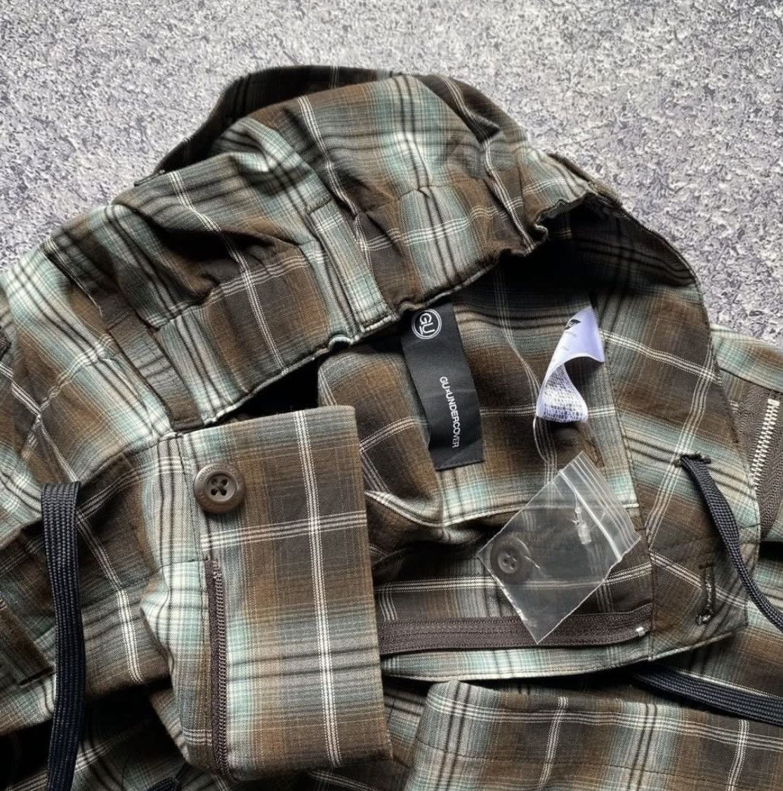 Undercover × Uniqlo Undercover X Uniqlo Multipocket Plaid Pants Size US 32 / EU 48 - 5 Thumbnail