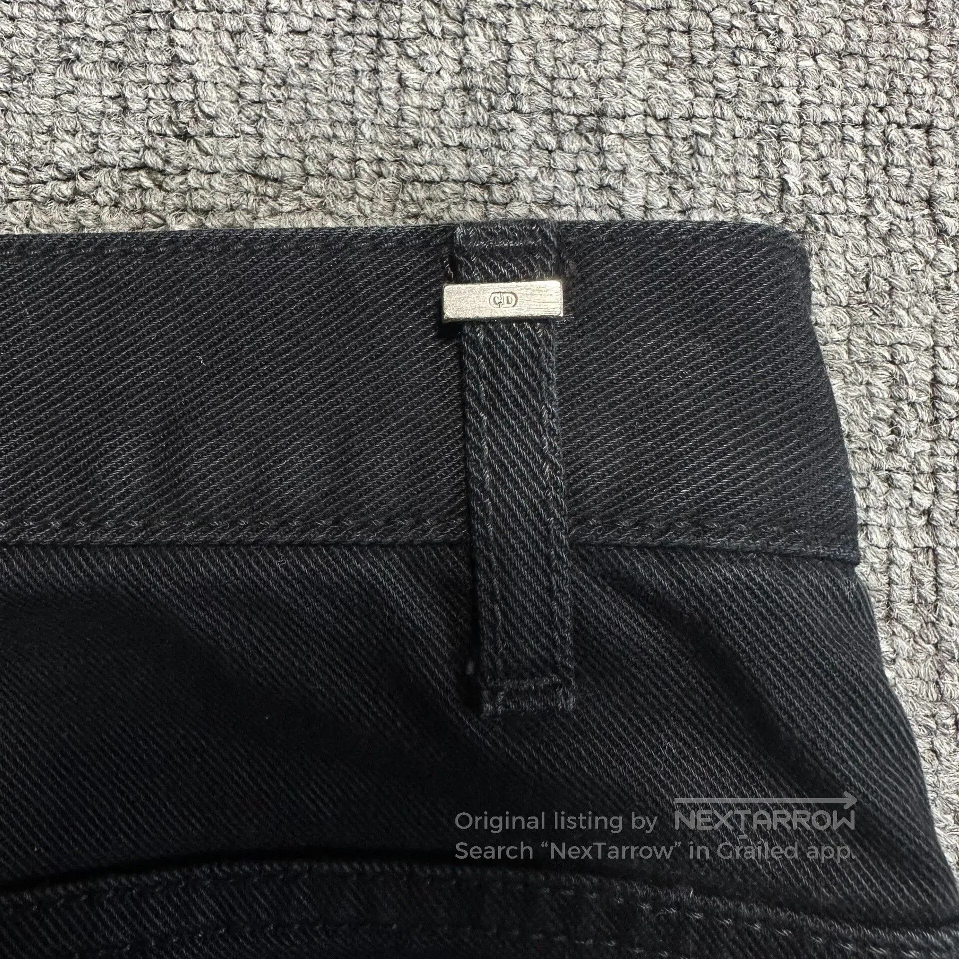 Dior dior black distressed skinny jeans. Size US 32 / EU 48 - 6 Thumbnail