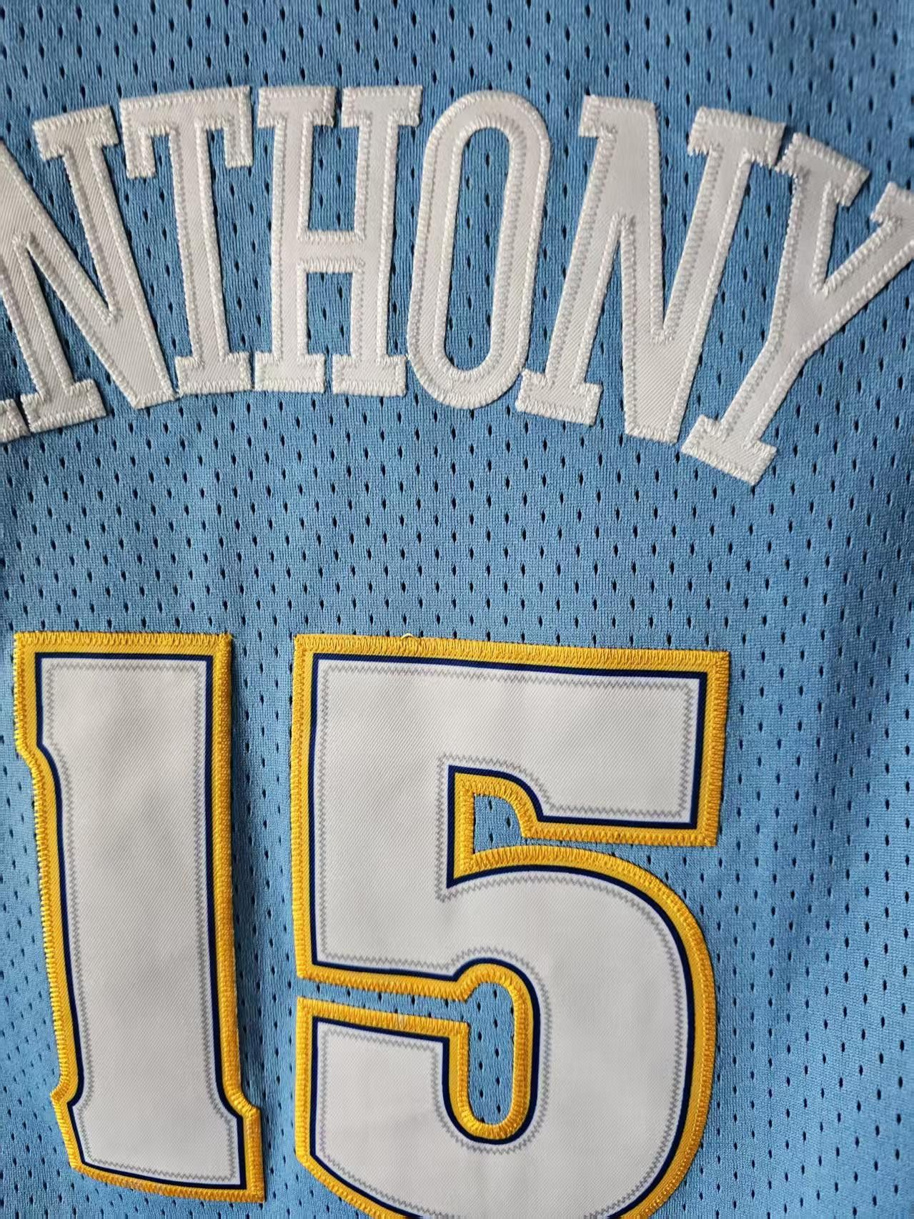 NBA Denver Nuggets 15 Carmelo Anthony Jersey Size US S / EU 44-46 / 1 - 4 Thumbnail