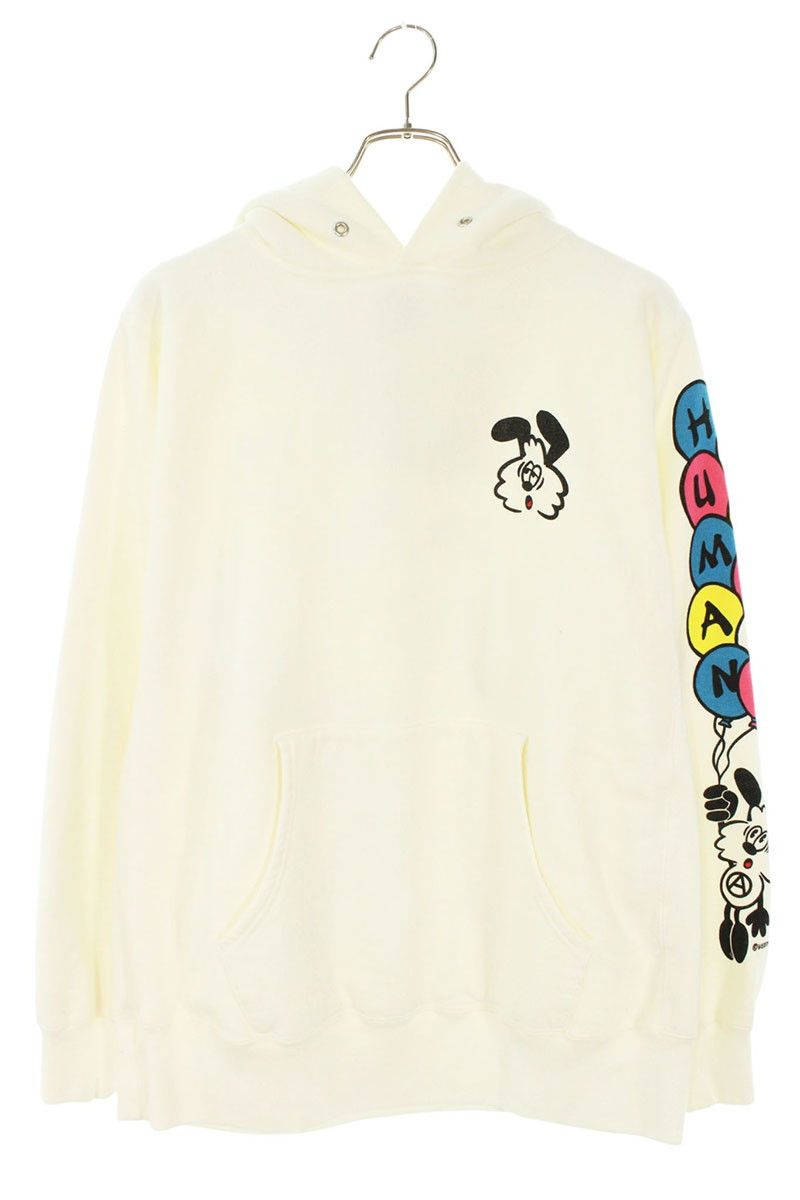 Human Made × Wtaps Human Made x WTAPS Sweethearts Hoodie White Sz