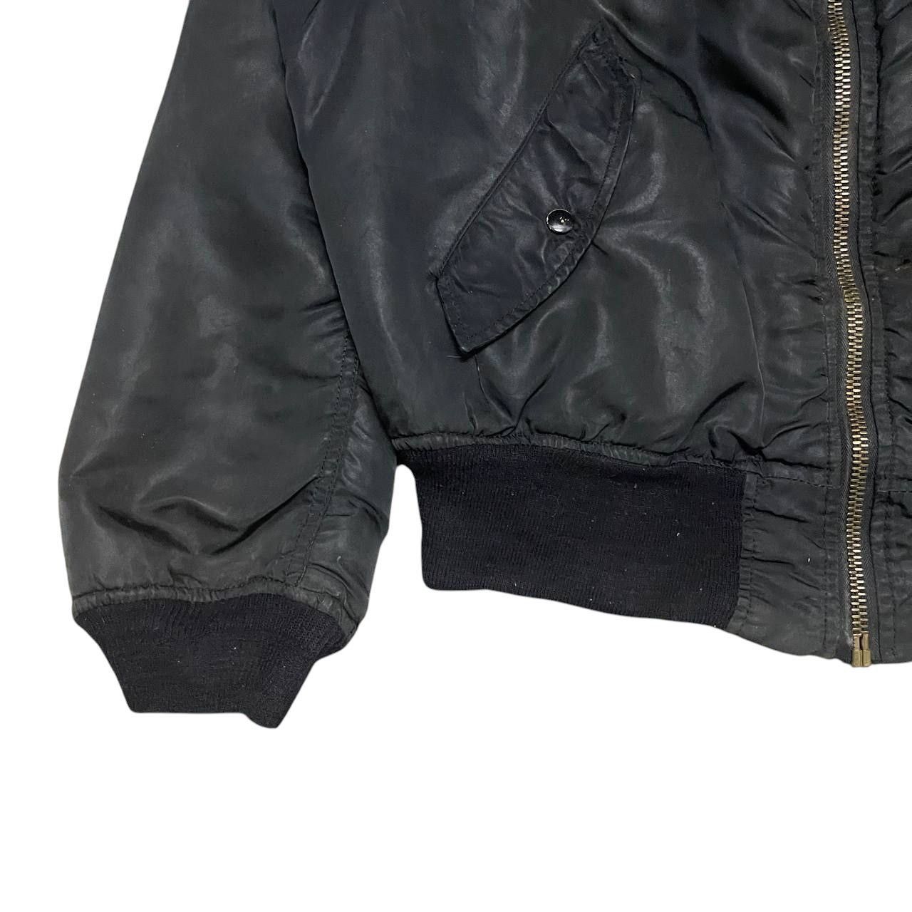 Vintage Vintage Ma 1 Flight Bomber Jacket Military Size US L / EU 52-54 / 3 - 3 Thumbnail