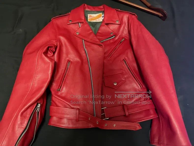 Schott Schott NYC Perfecto Red Horseskin Size US XS / EU 42 / 0 - 2 Thumbnail