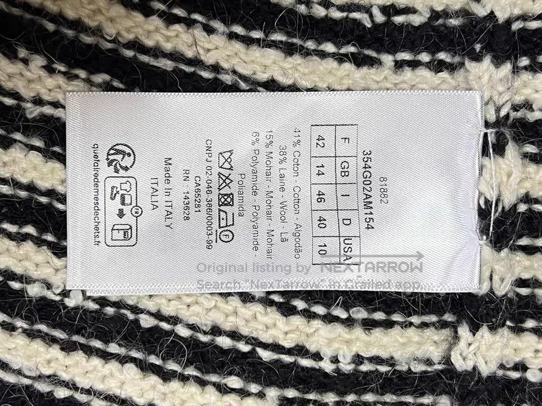 Dior Dior Knitted cardigan coat Size M / US 6-8 / IT 42-44 - 8 Thumbnail