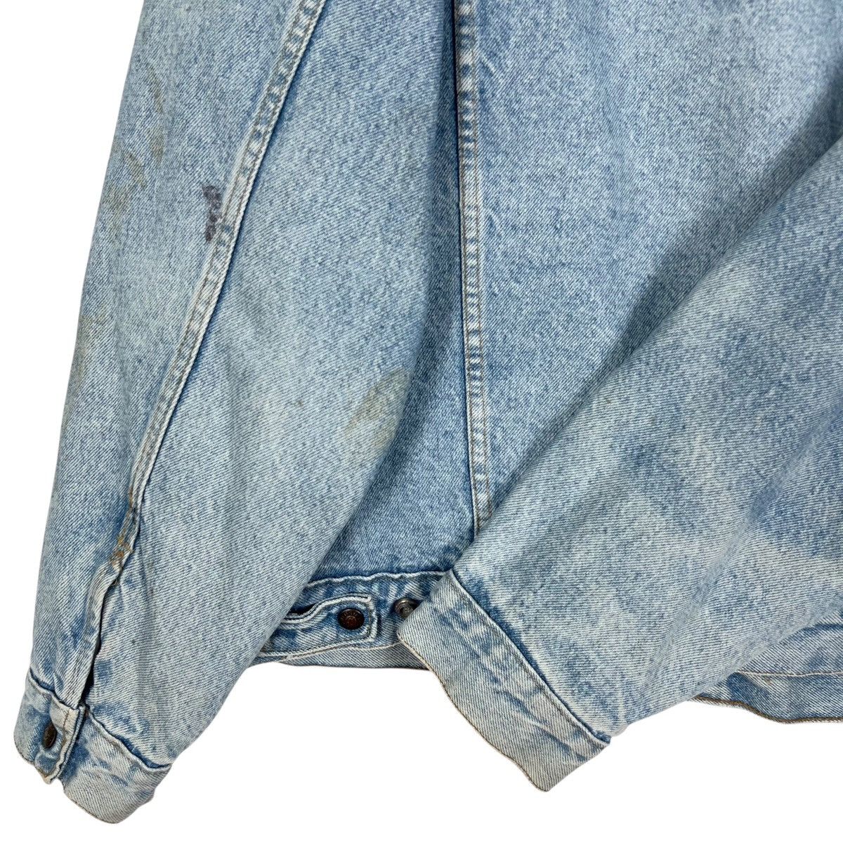 Levi's × Levi's Vintage Clothing × Vintage Vintage Levis Snap Button Sherpa Trucker Jacket Size US XL / EU 56 / 4 - 14 Thumbnail