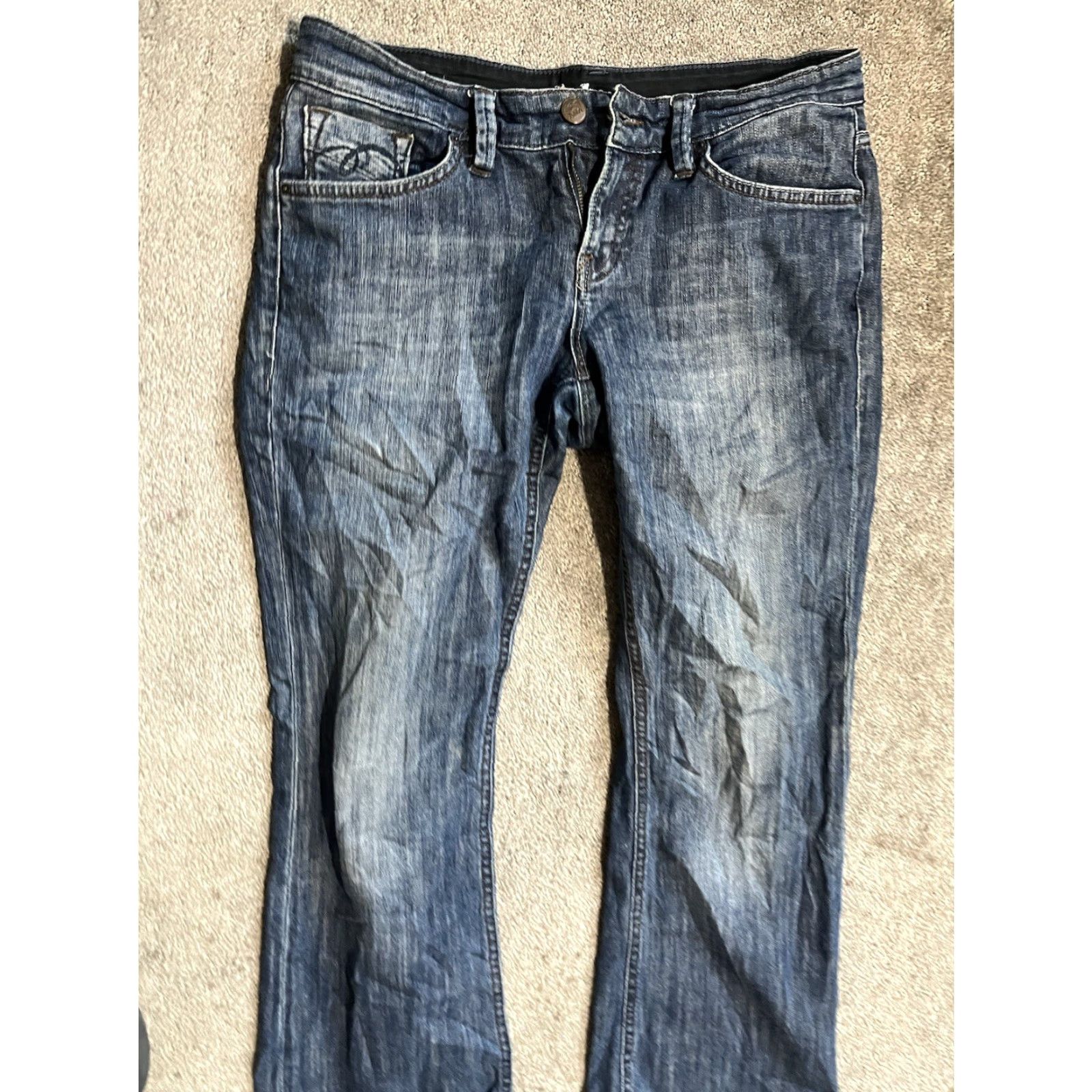 Mavi MAVI Zoe Low Rise Bootcut Jeans Blue Denim Stretch Size 29x27 Women's Size 29" - 4 Thumbnail