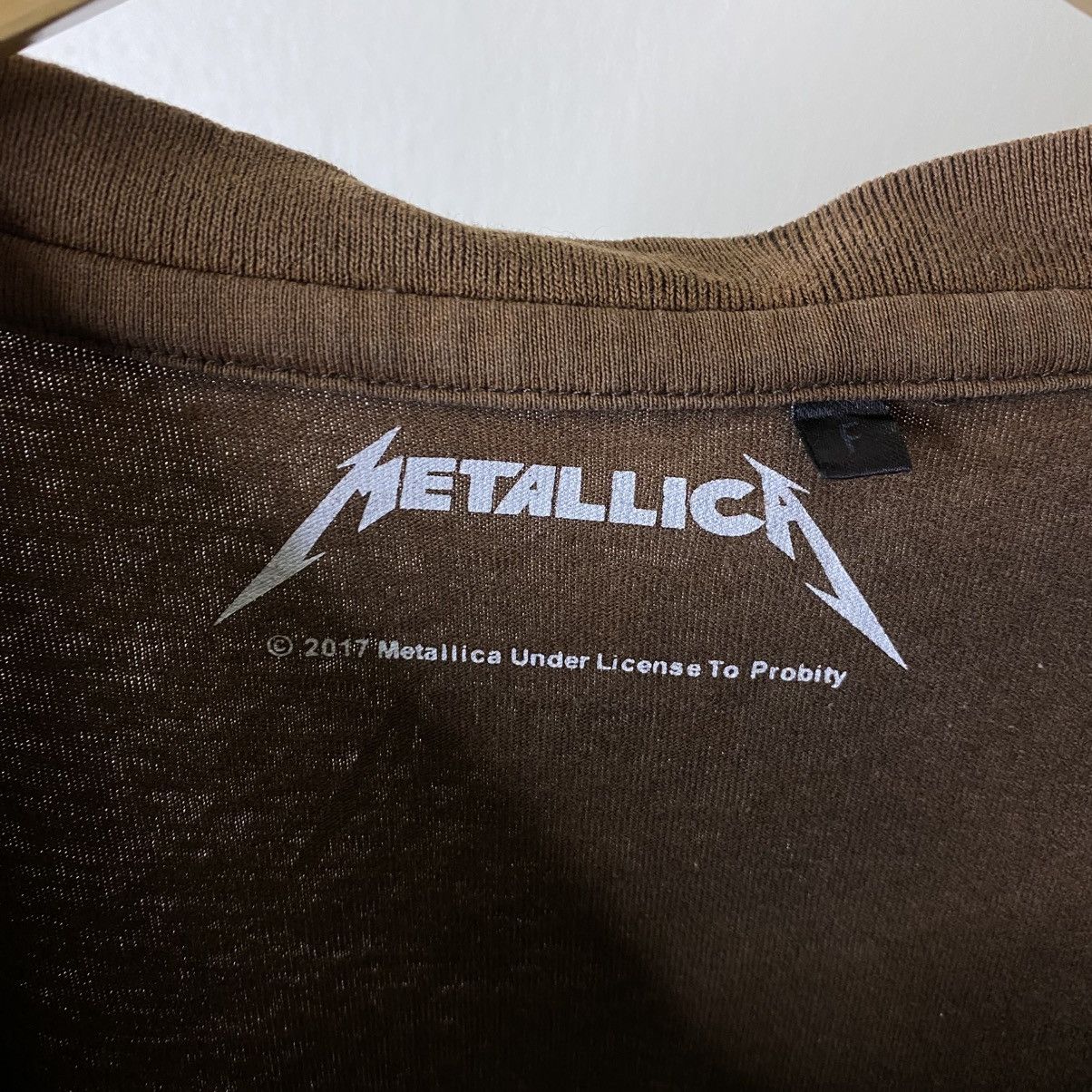 Metallica Metallica Pushead Faded T Shirt Official Reissue Size US M / EU 48-50 / 2 - 3 Thumbnail
