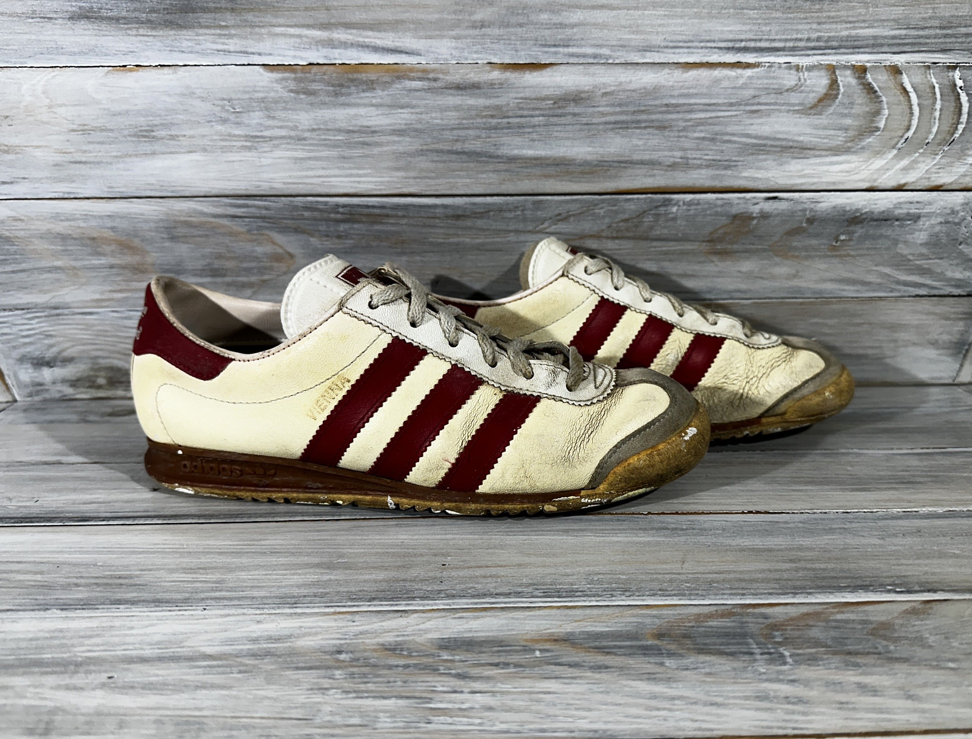 Adidas Vintage Adidas Vienna Made In West Germany Retro Very Rare Size US 6 / EU 39 - 14 Thumbnail