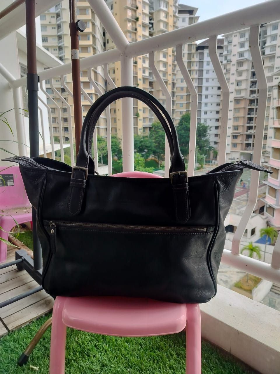 Japanese Brand Fujitaka Japan leather bag Size ONE SIZE - 1 Thumbnail