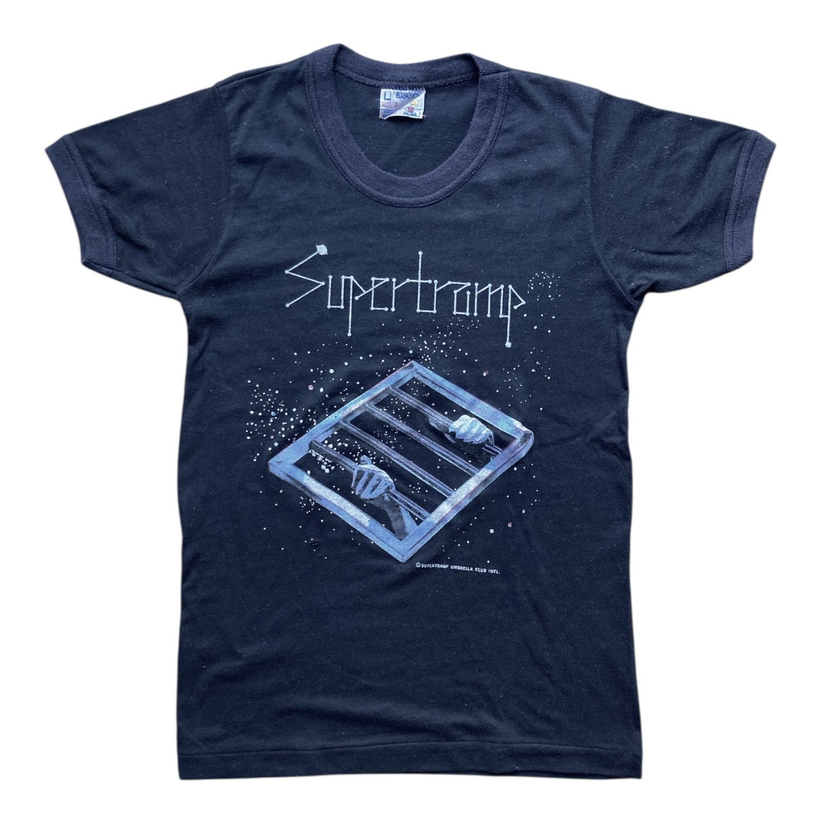 Electric Visual Supertramp 1974 Crime Of The Century Album, Size S, 70s Vint Size US S / EU 44-46 / 1 - 1 Thumbnail