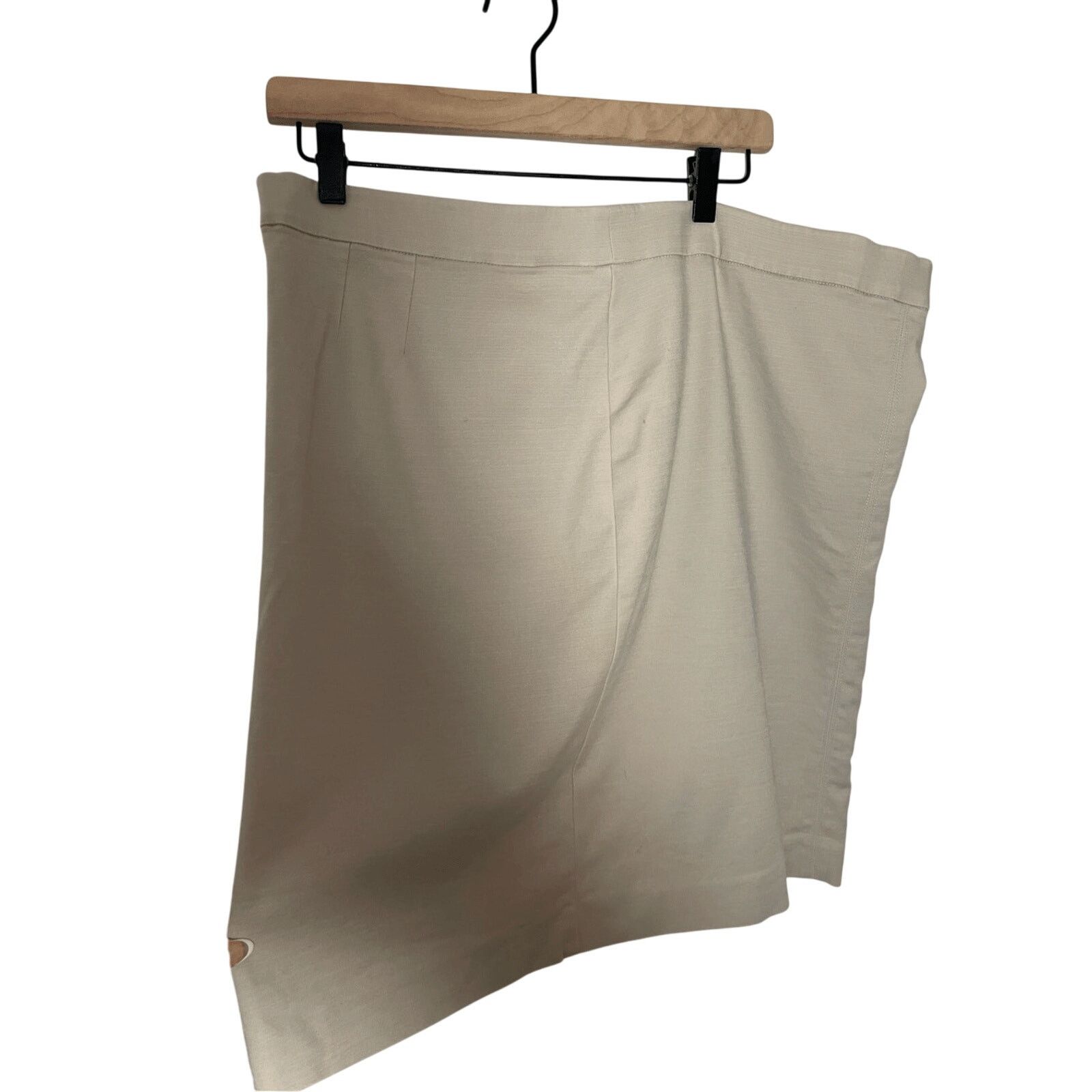 Other J.Jill Women's Oatmeal Career Stretchy Pencil Skirt SZ 16 Size 38" / US 16 / IT 52 - 1 Thumbnail
