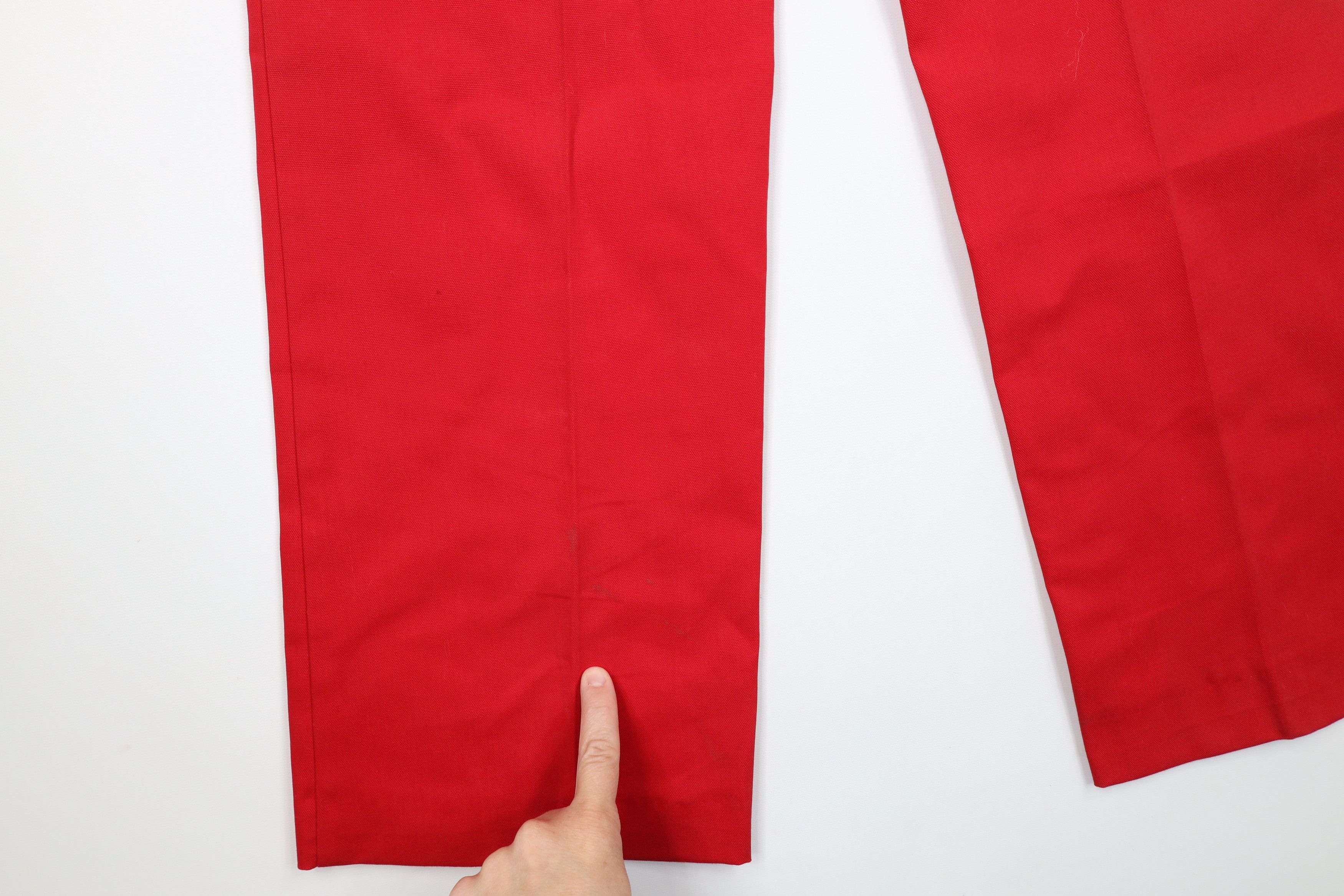 Vintage Deadstock Vintage 70s Streetwear Bottoms Chino Pants Red USA Size US 30 / EU 46 - 14 Thumbnail