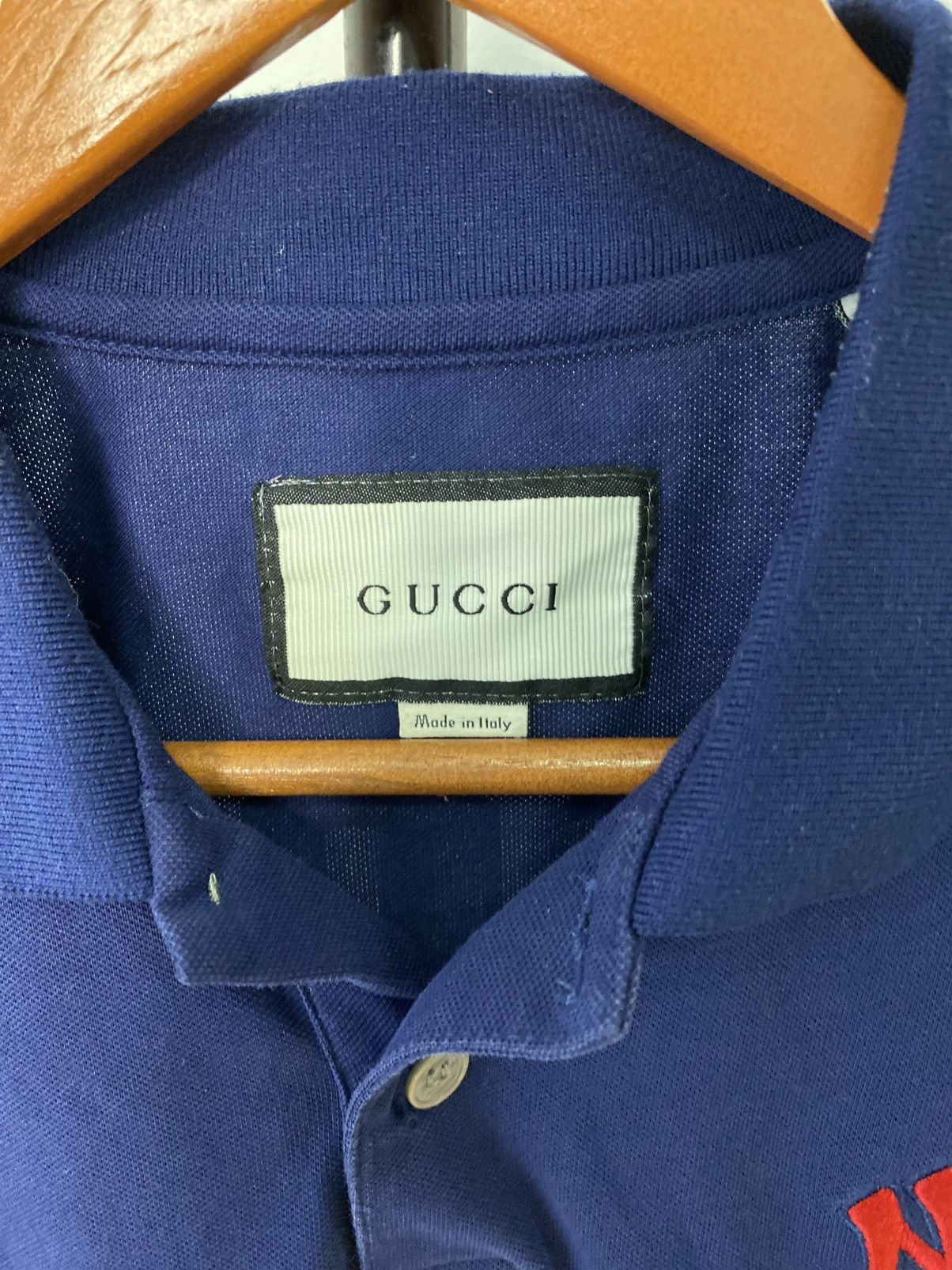 Gucci × New York Yankees Gucci x NY Yankees polo shirt Size US L / EU 52-54 / 3 - 3 Thumbnail