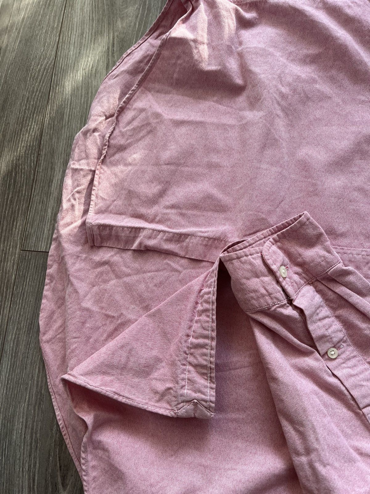 Polo Ralph Lauren × Ralph Lauren ‼️Polo Ralph Lauren RRL Coloured Logo Pink Luxury Shirt‼️ Size US L / EU 52-54 / 3 - 18 Thumbnail