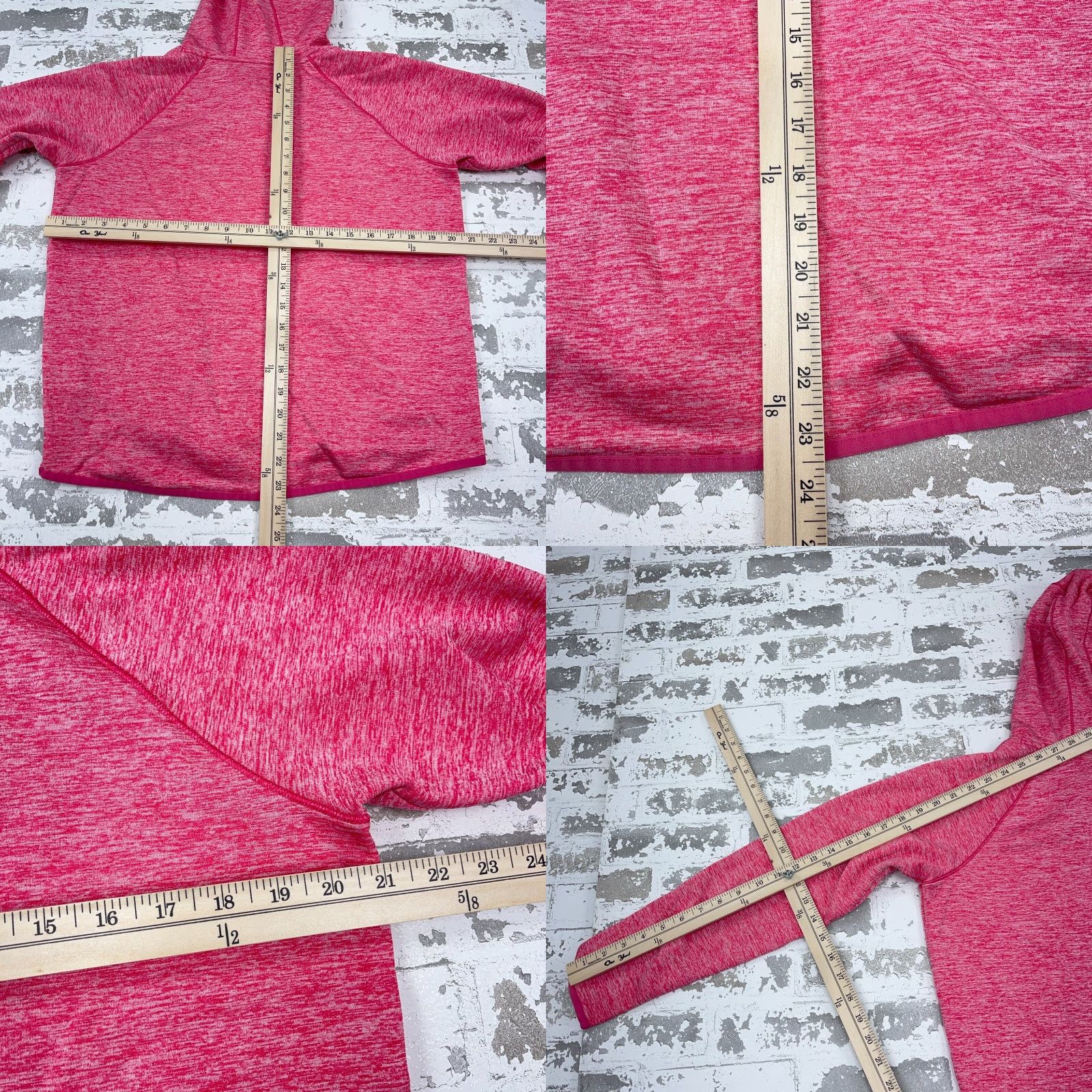 Under Armour Under Armour Hoodie Women M Pink Sweatshirt Heather Storm Cold Gear Pullover Regular Size M / US 6-8 / IT 42-44 - 8 Thumbnail