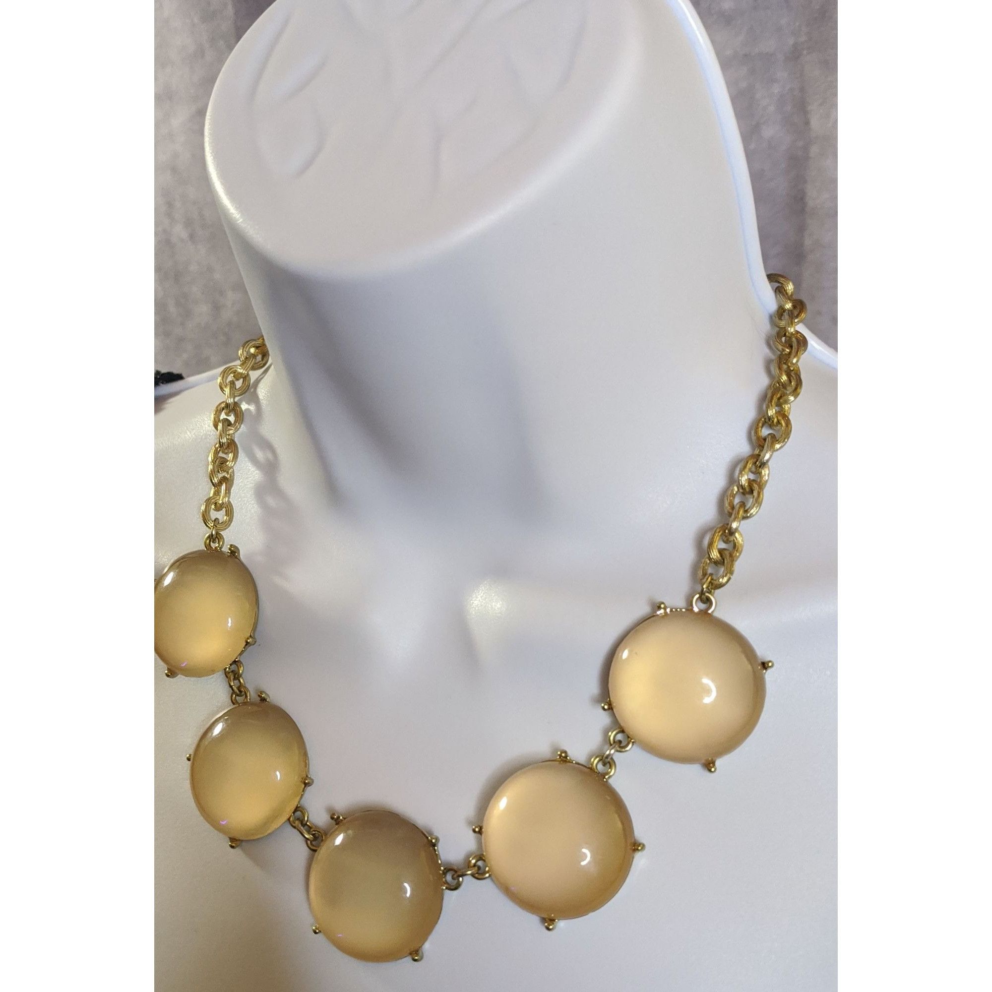 Other Y2k Cream Bubble Statement Necklace Size ONE SIZE - 4 Thumbnail