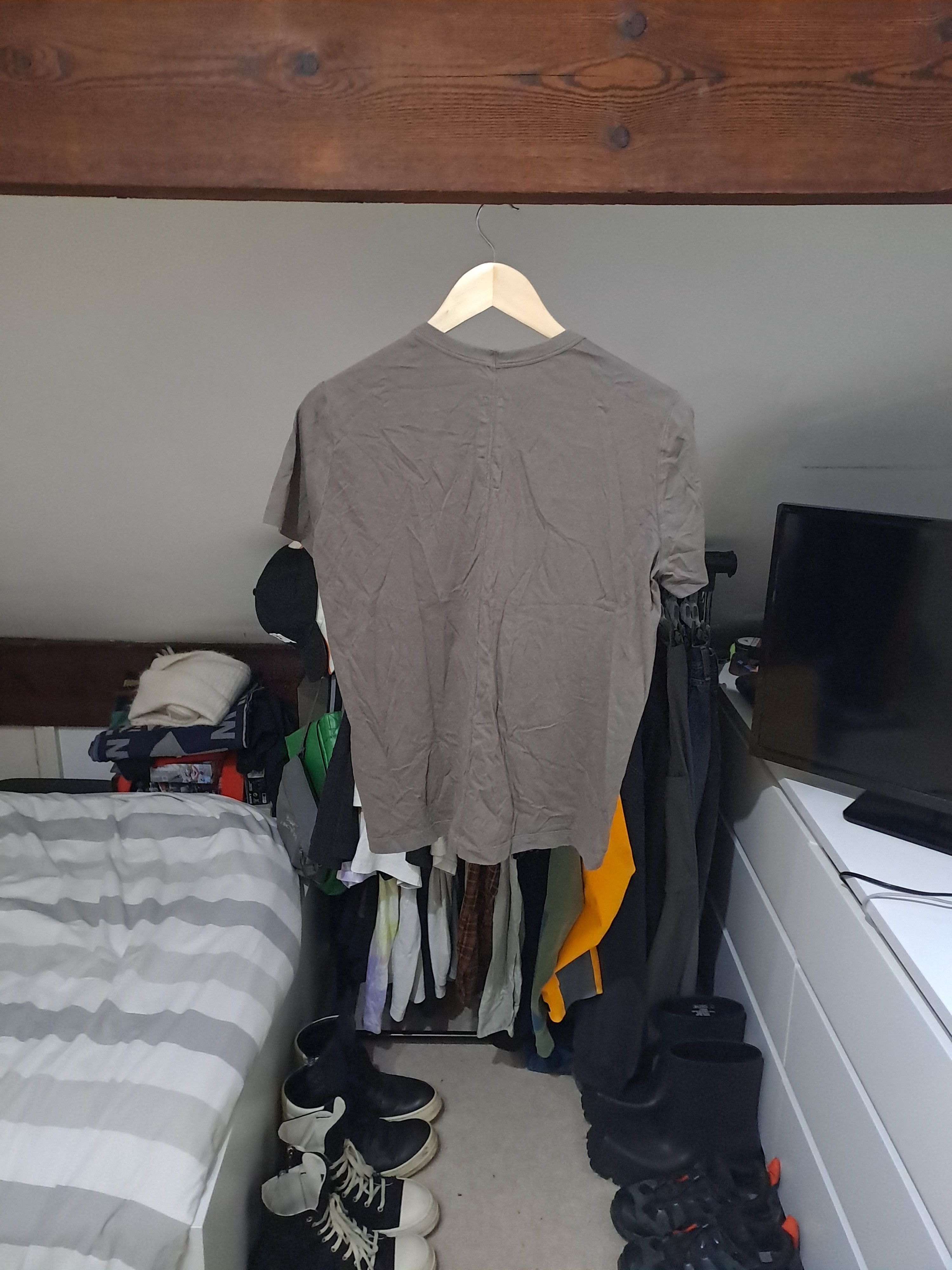 Rick Owens Rick Owens Dust Riveted Level T-Shirt Size US M / EU 48-50 / 2 - 2 Thumbnail