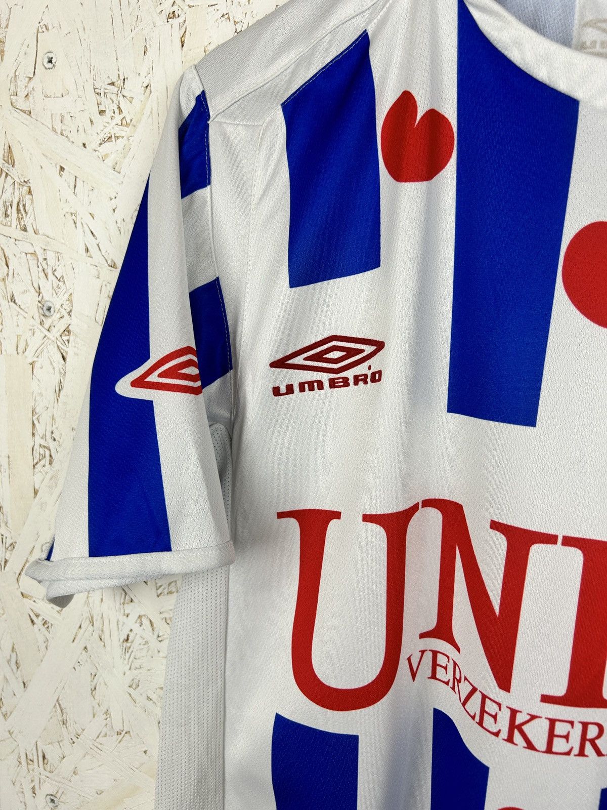 Umbro 00s Umbro SC Heerenveen 2005/06 Home Kit Soccer Jersey S Size US S / EU 44-46 / 1 - 3 Thumbnail
